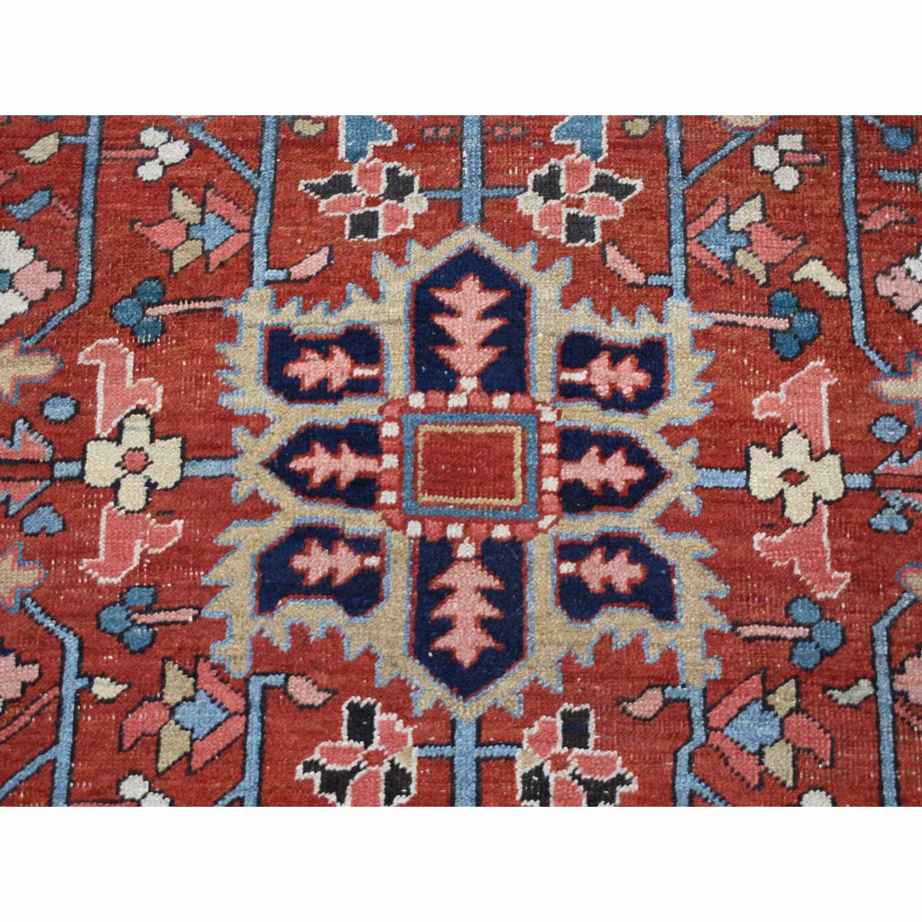 Heriz-Hand-Knotted-Rug-436550