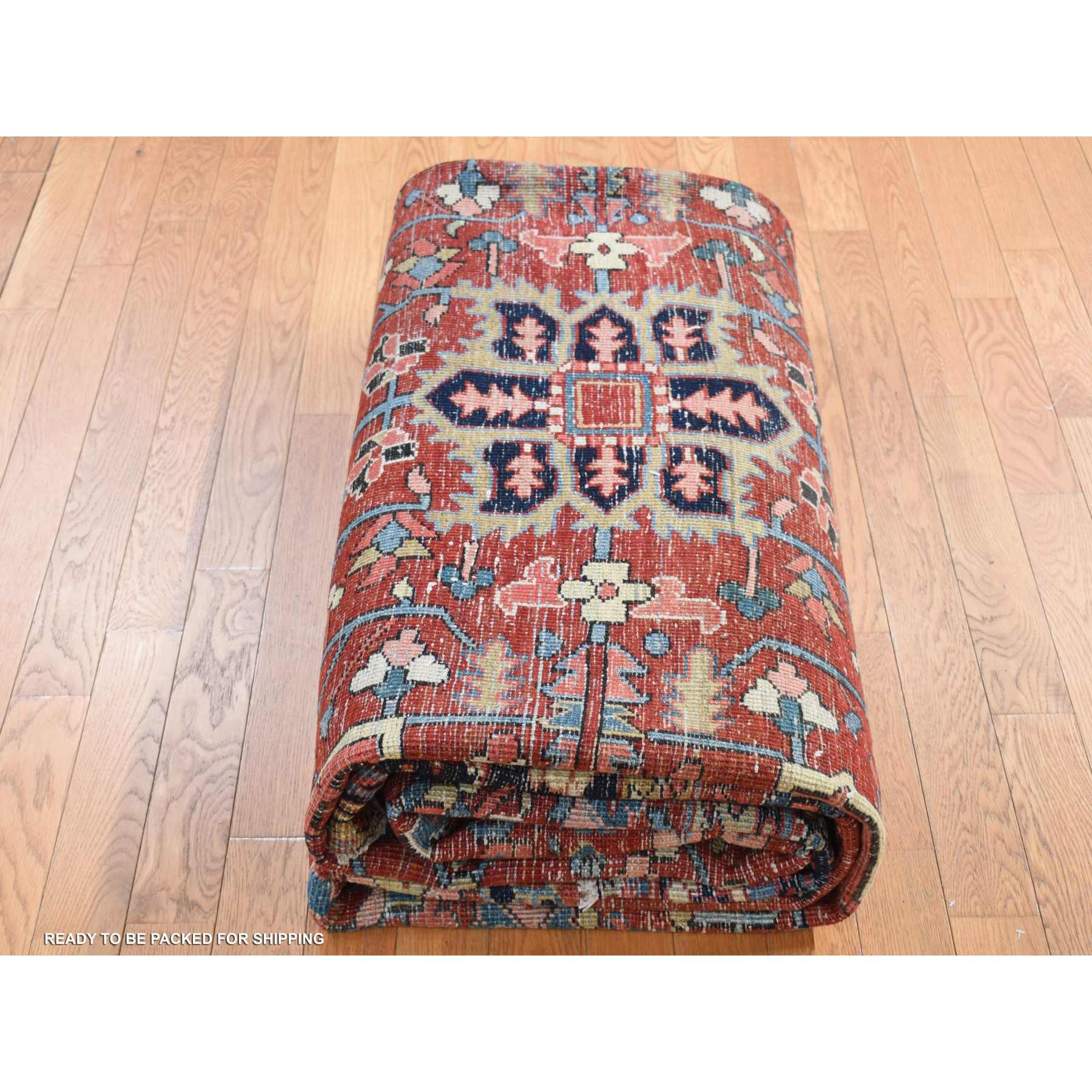 Heriz-Hand-Knotted-Rug-436550