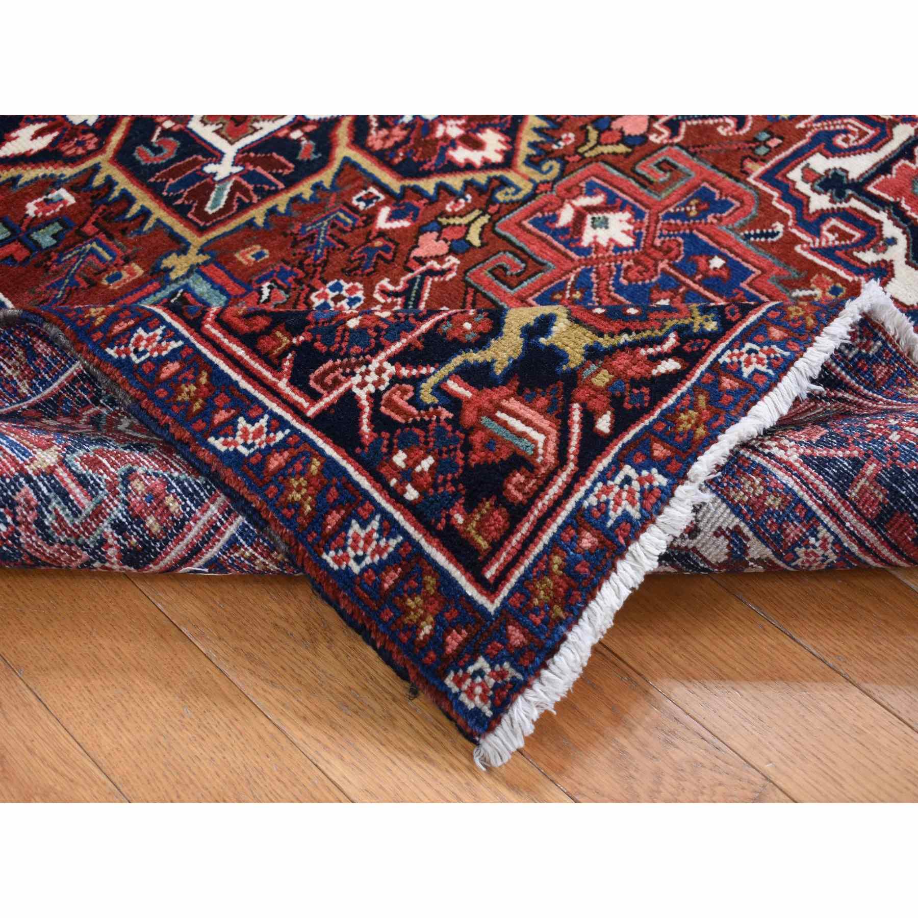 Heriz-Hand-Knotted-Rug-437025