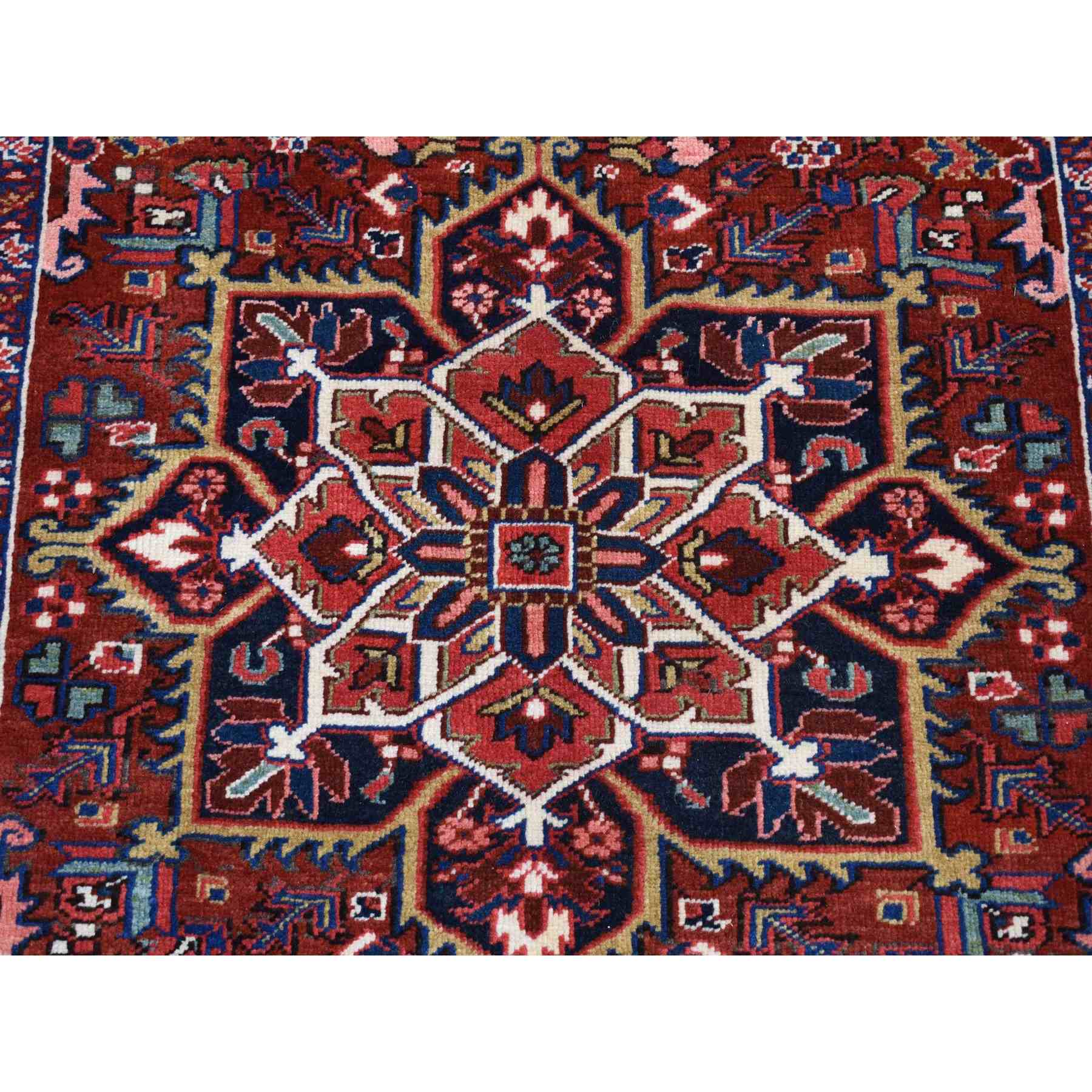 Heriz-Hand-Knotted-Rug-437025