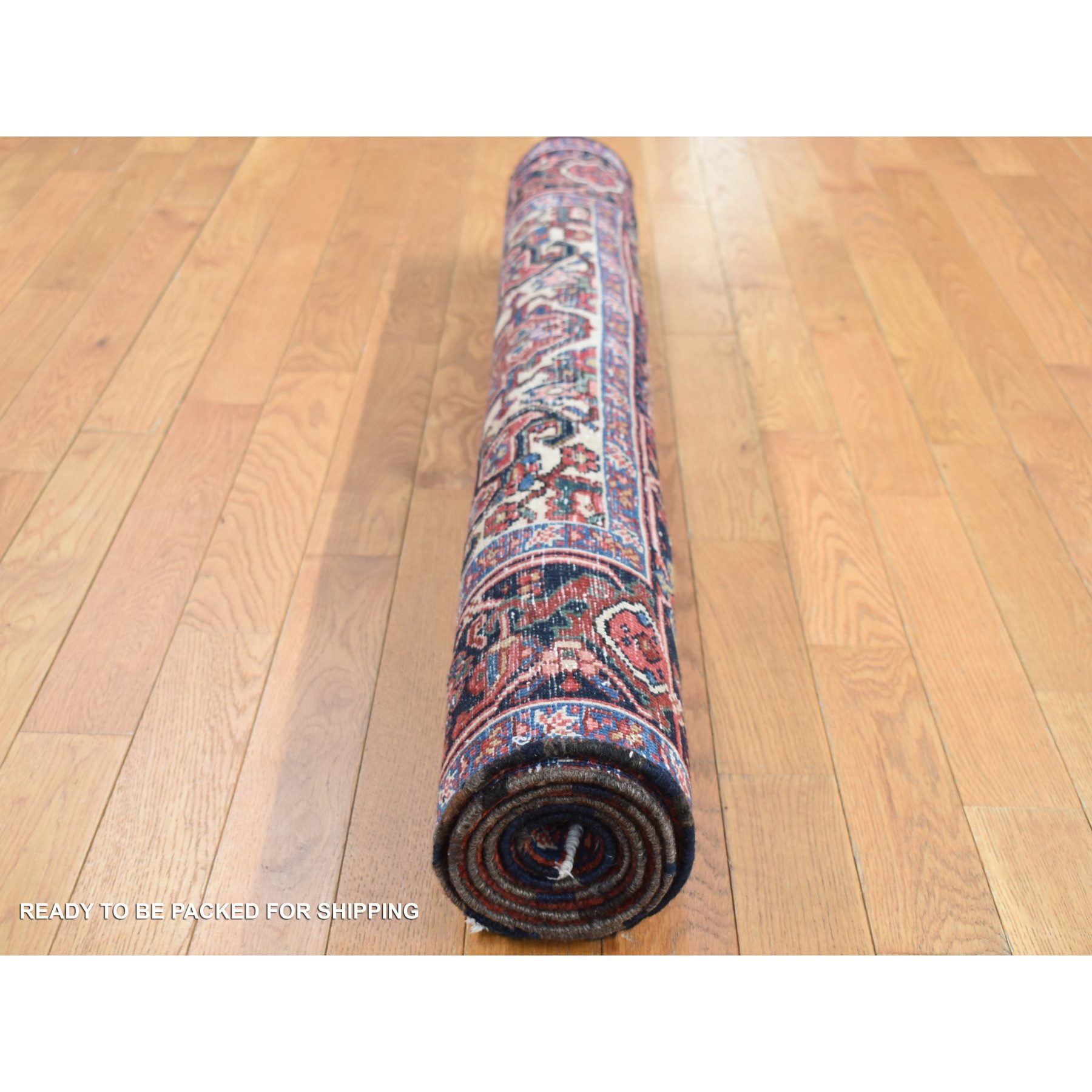Heriz-Hand-Knotted-Rug-437025