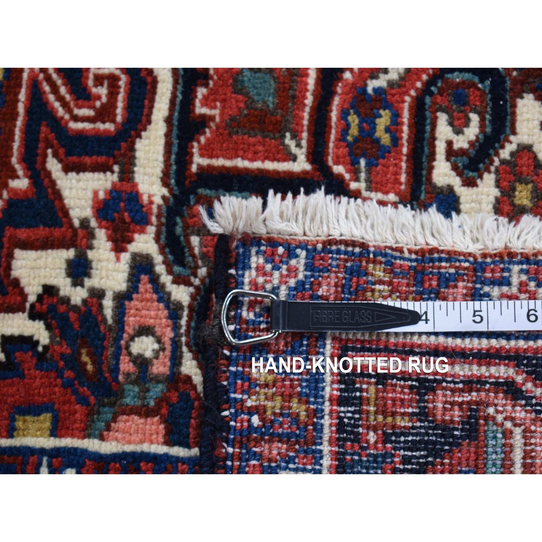 Heriz-Hand-Knotted-Rug-437025