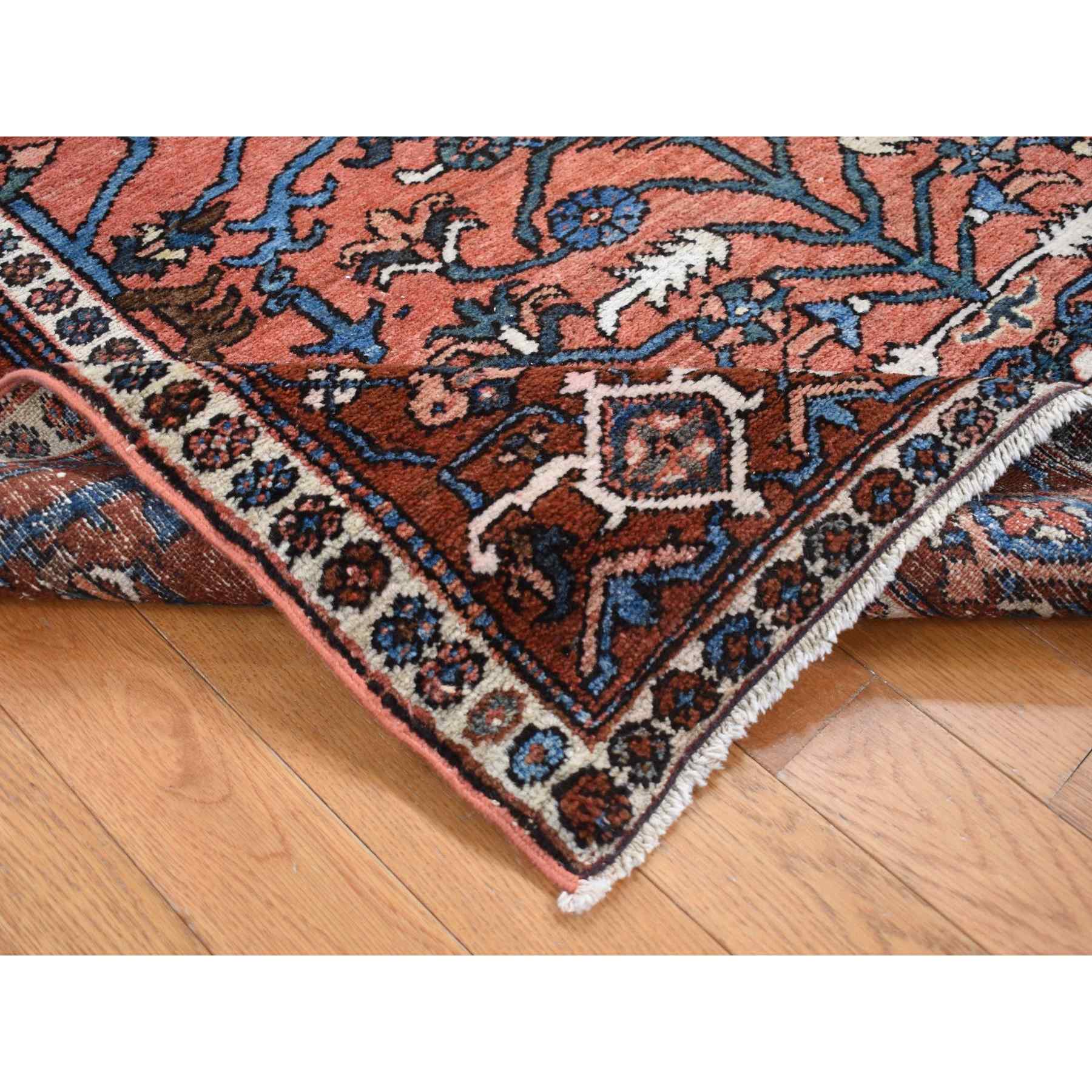 Heriz-Hand-Knotted-Rug-437030