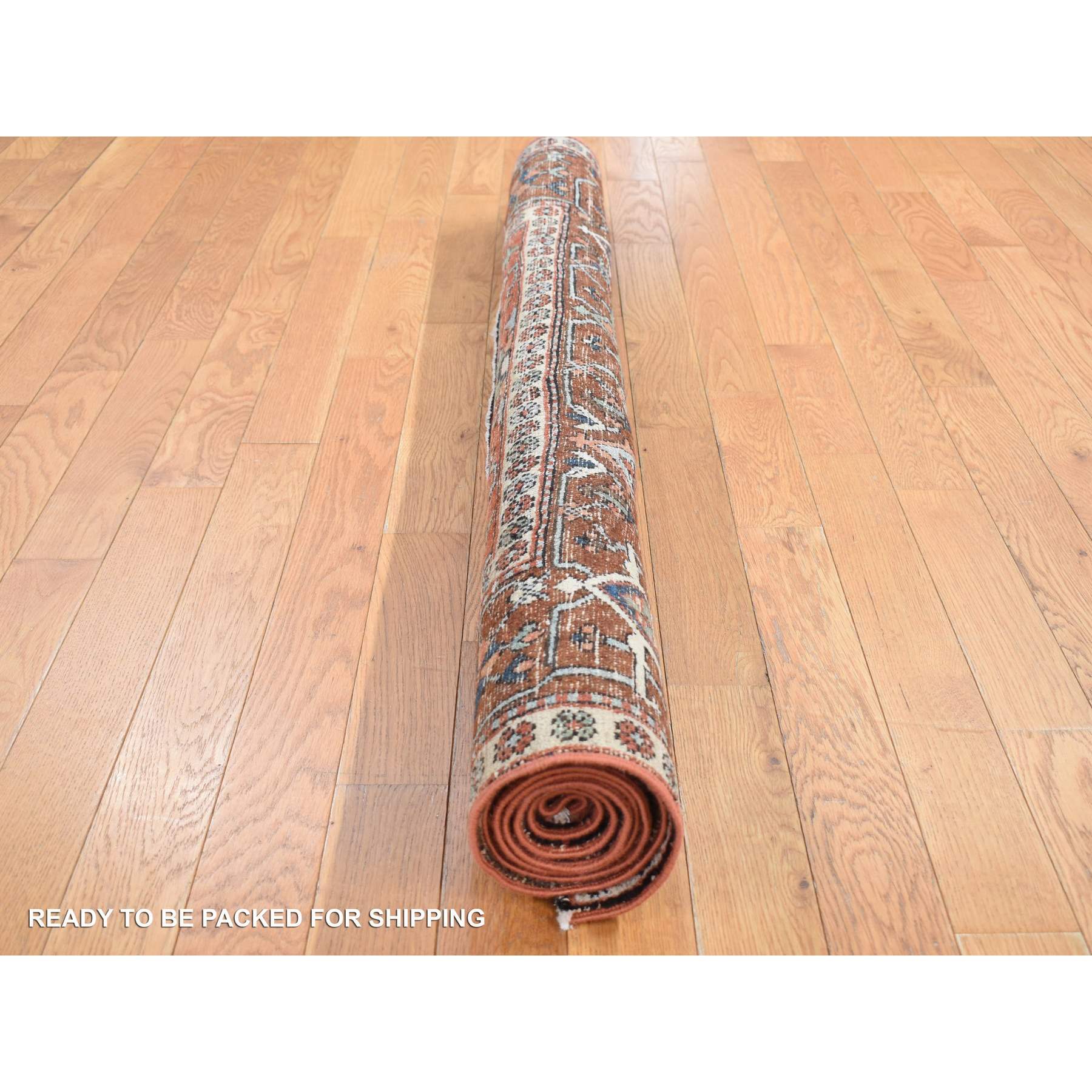 Heriz-Hand-Knotted-Rug-437030