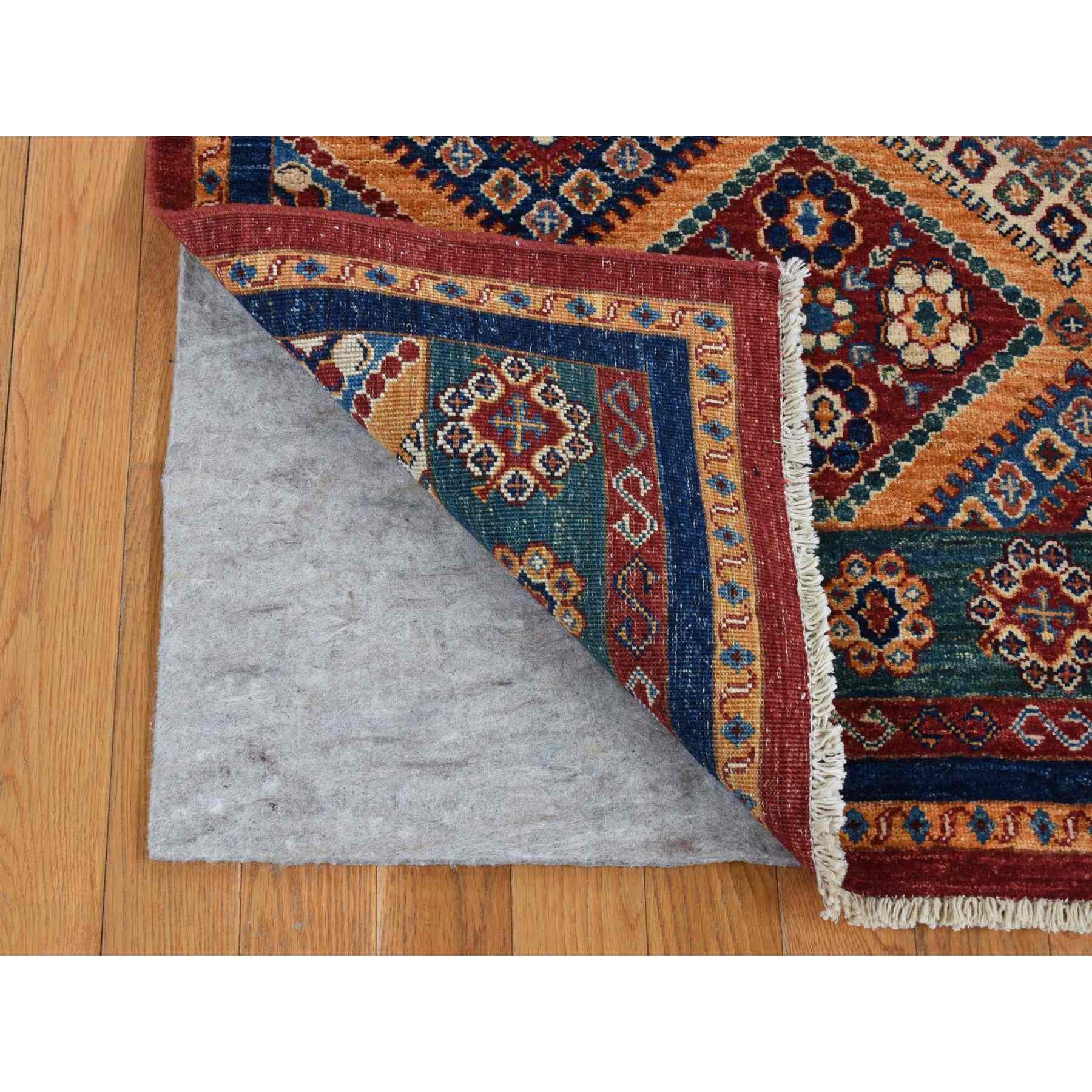 Kazak-Hand-Knotted-Rug-435090