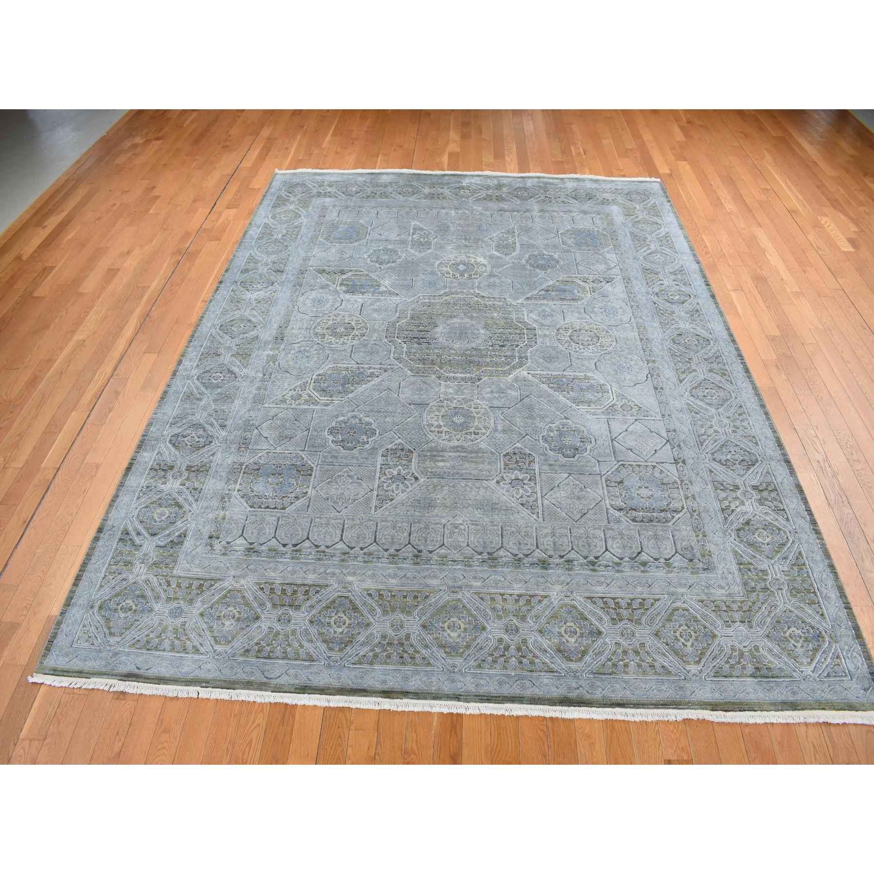 Mamluk-Hand-Knotted-Rug-435375