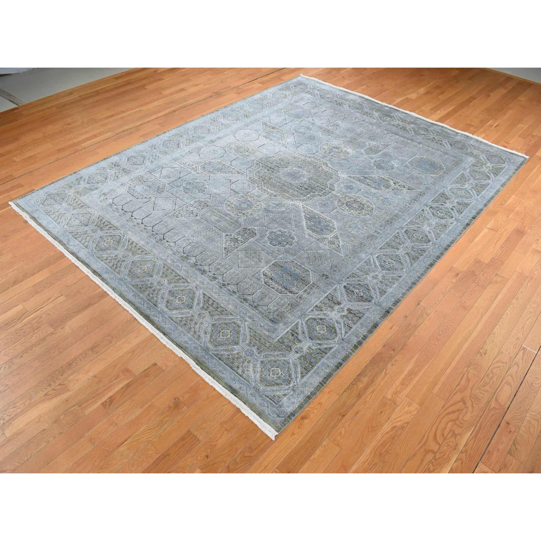 Mamluk-Hand-Knotted-Rug-435375
