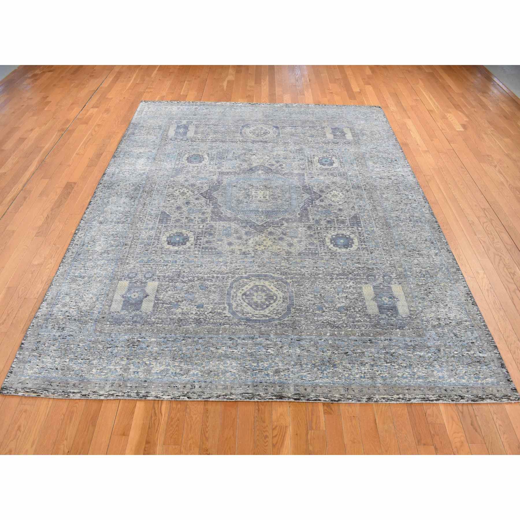 Mamluk-Hand-Knotted-Rug-435715