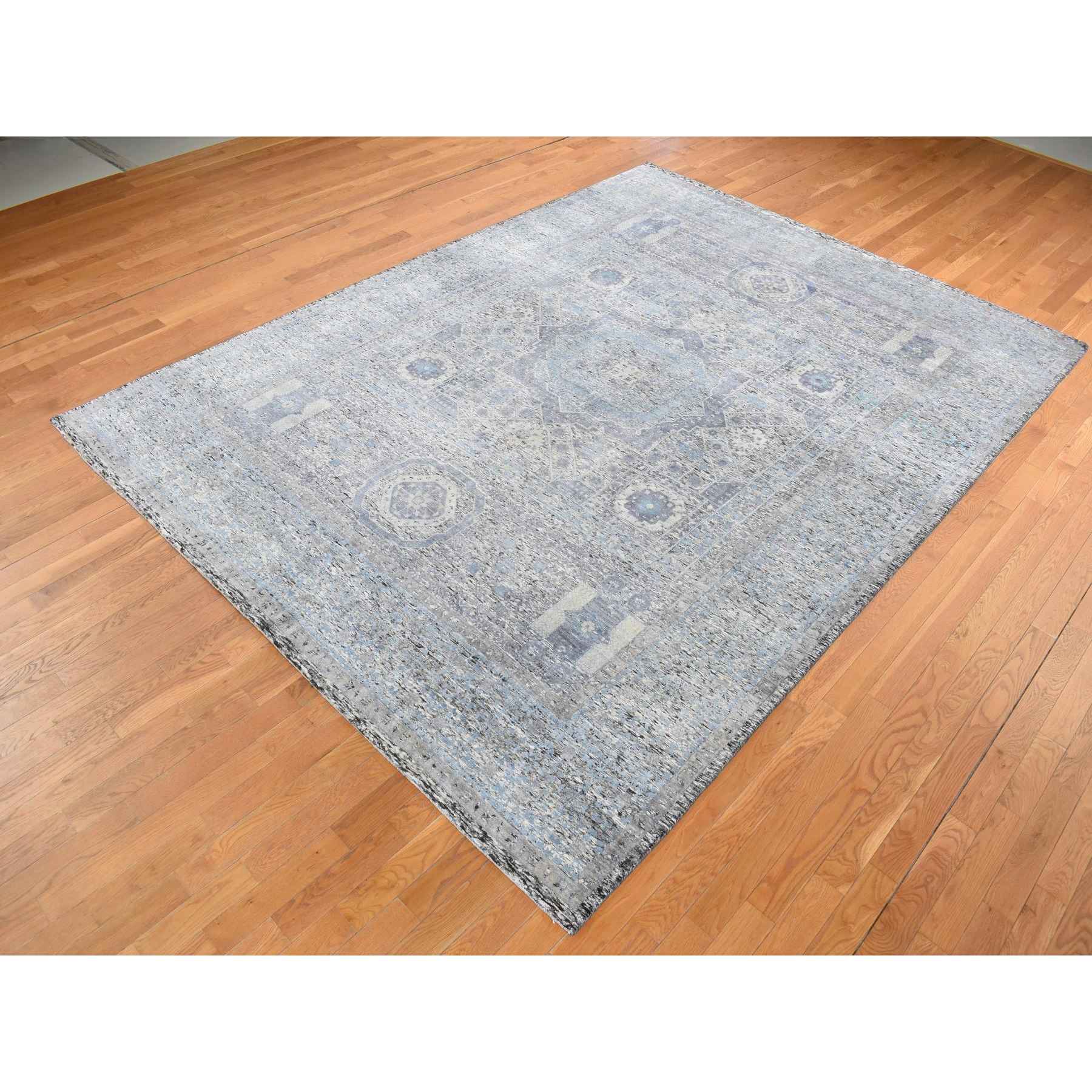 Mamluk-Hand-Knotted-Rug-435715