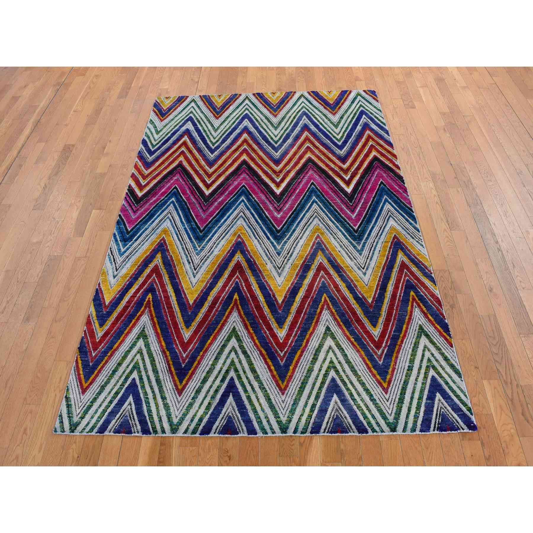 Modern-and-Contemporary-Hand-Knotted-Rug-435025
