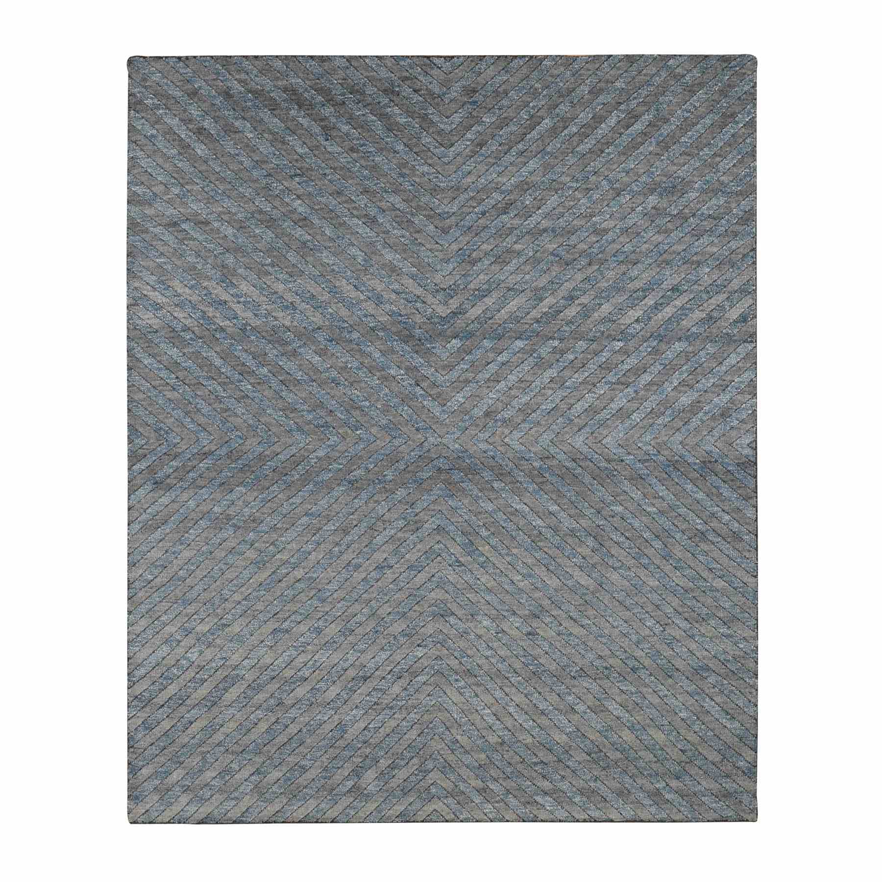 Modern-and-Contemporary-Hand-Knotted-Rug-435115