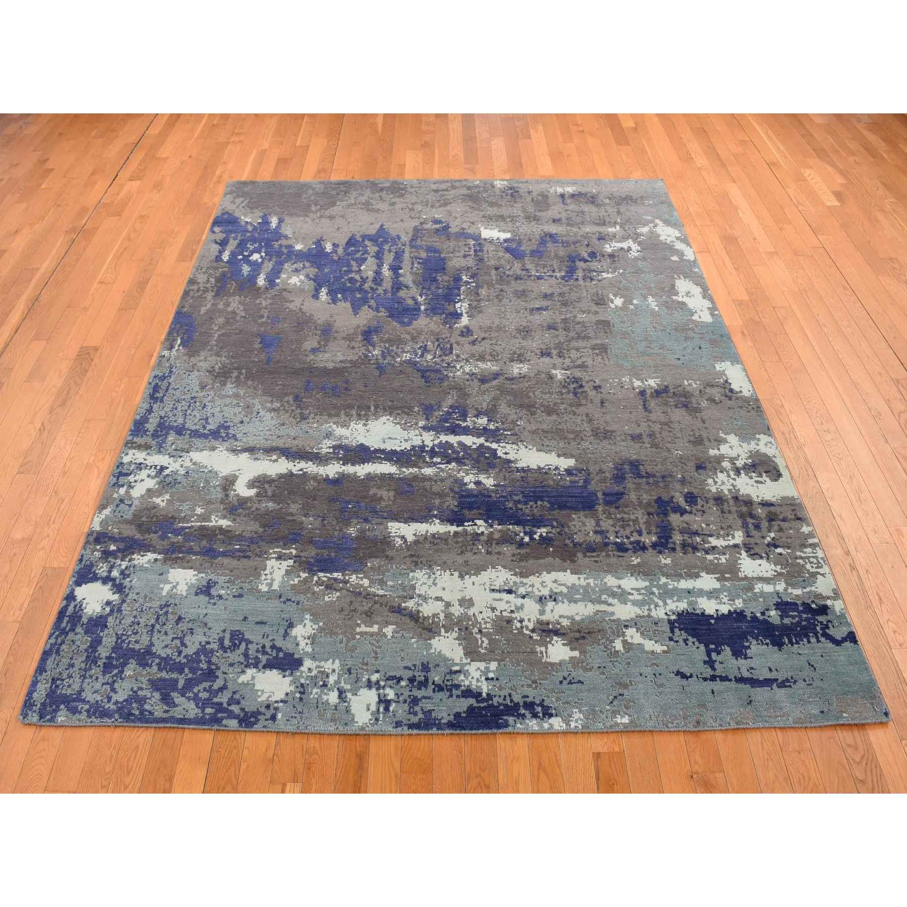 Modern-and-Contemporary-Hand-Knotted-Rug-435225