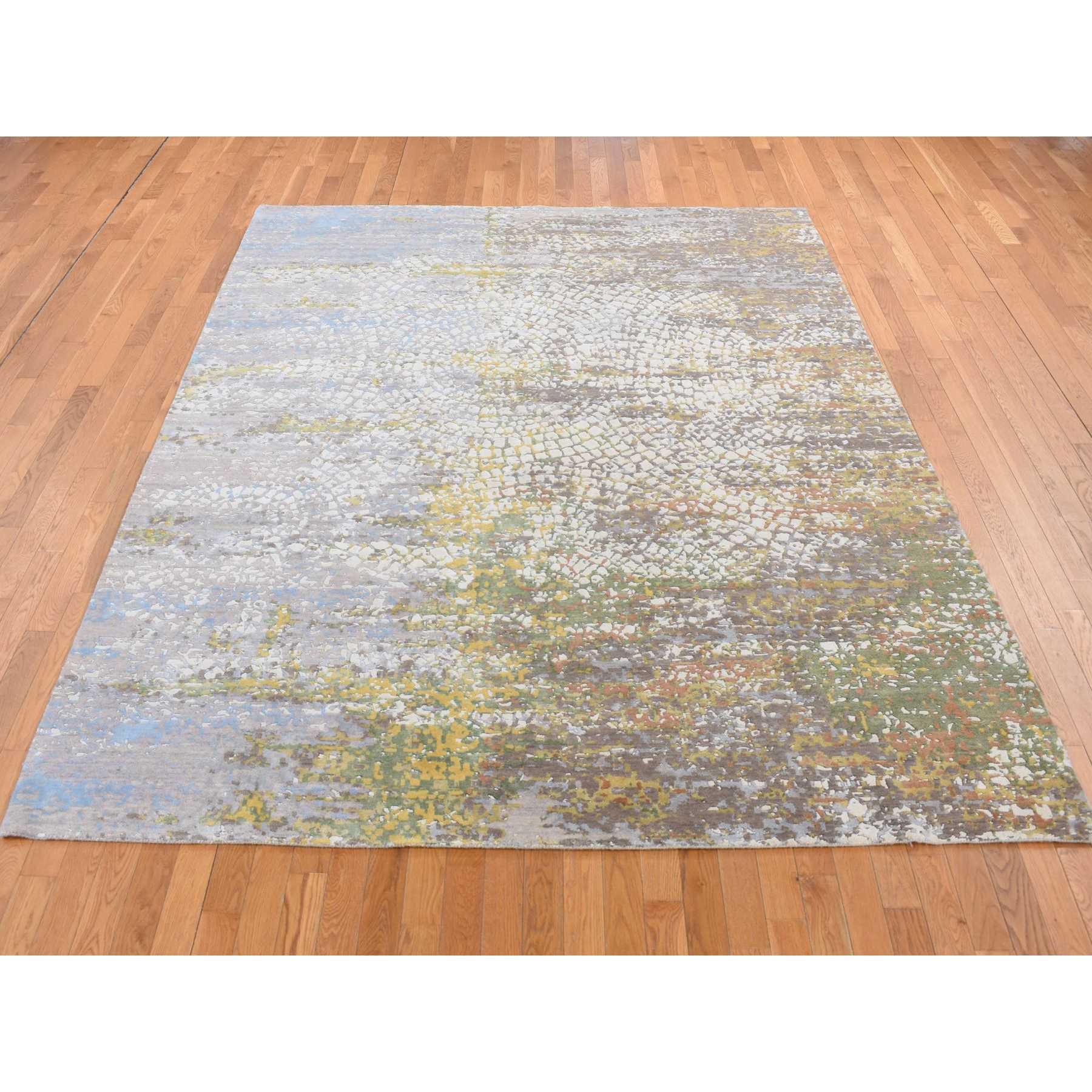 Modern-and-Contemporary-Hand-Knotted-Rug-435235