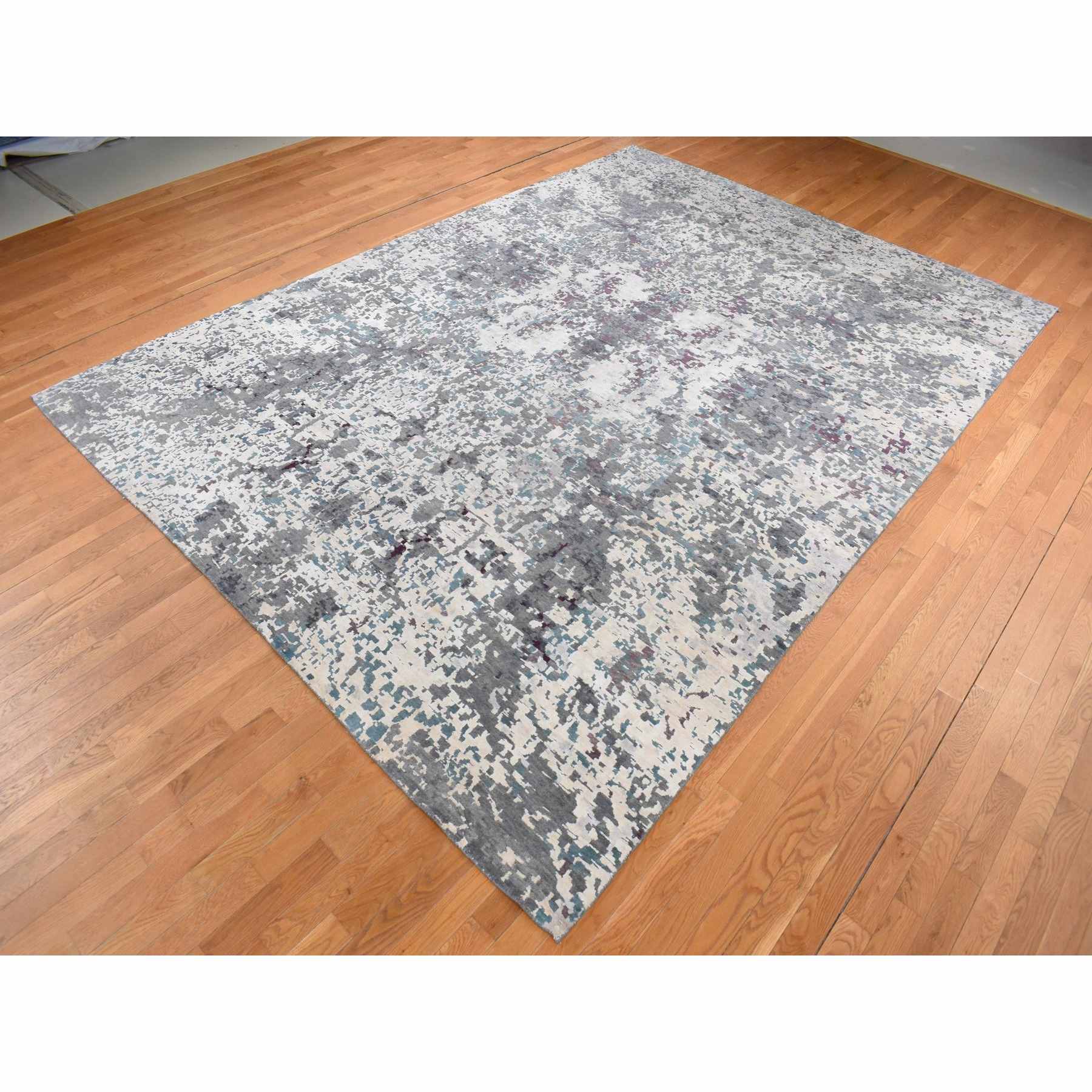 Modern-and-Contemporary-Hand-Knotted-Rug-435430