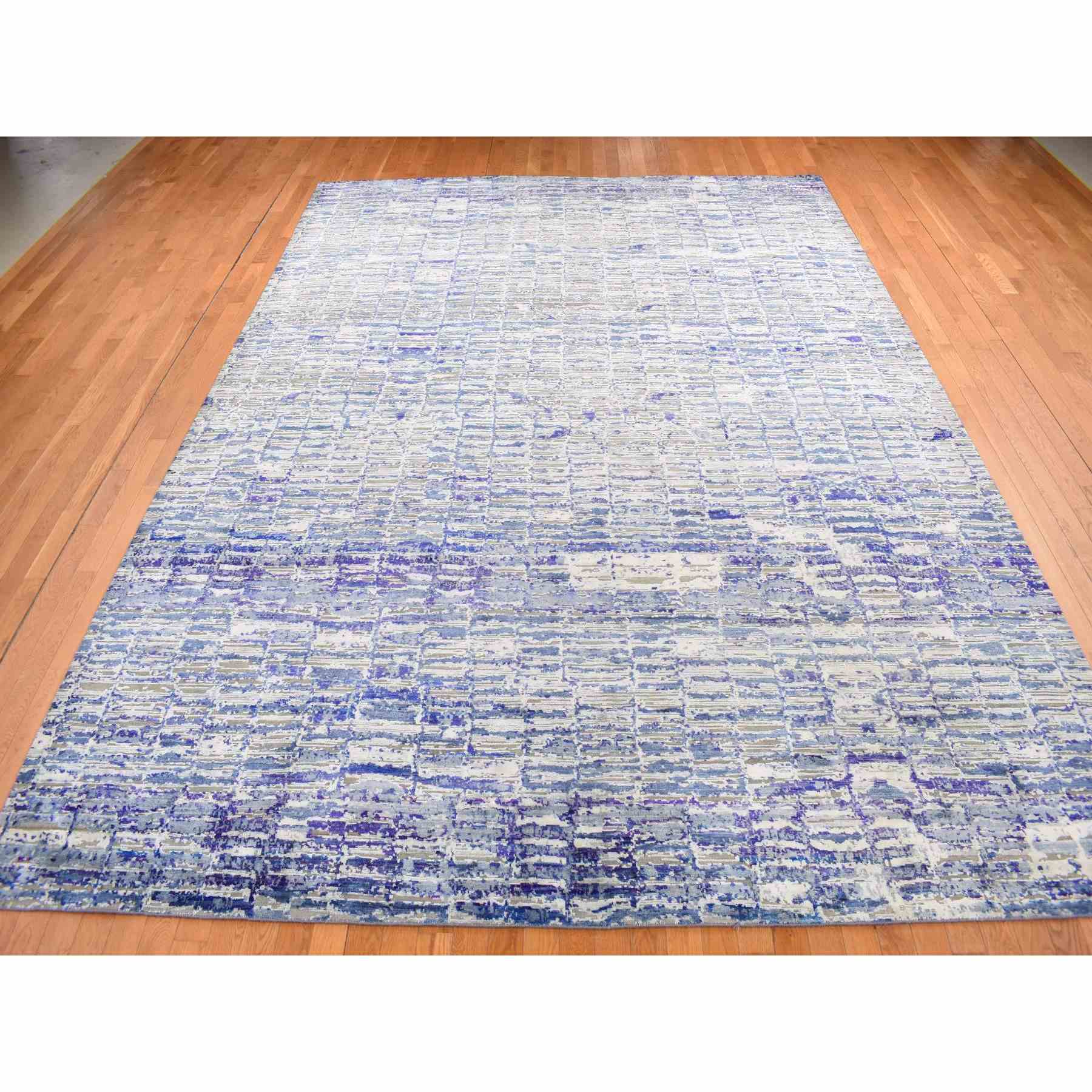 Modern-and-Contemporary-Hand-Knotted-Rug-435450