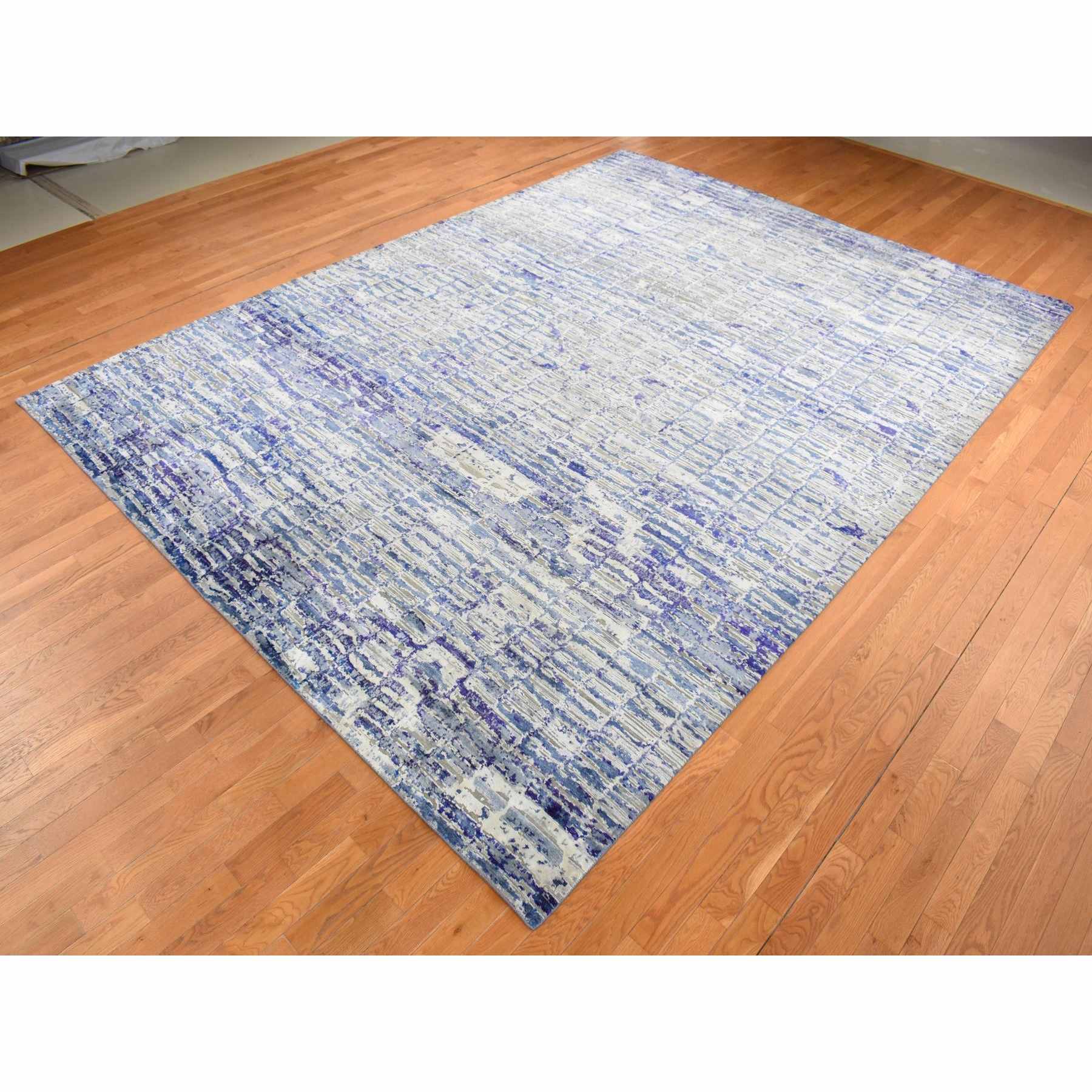 Modern-and-Contemporary-Hand-Knotted-Rug-435450