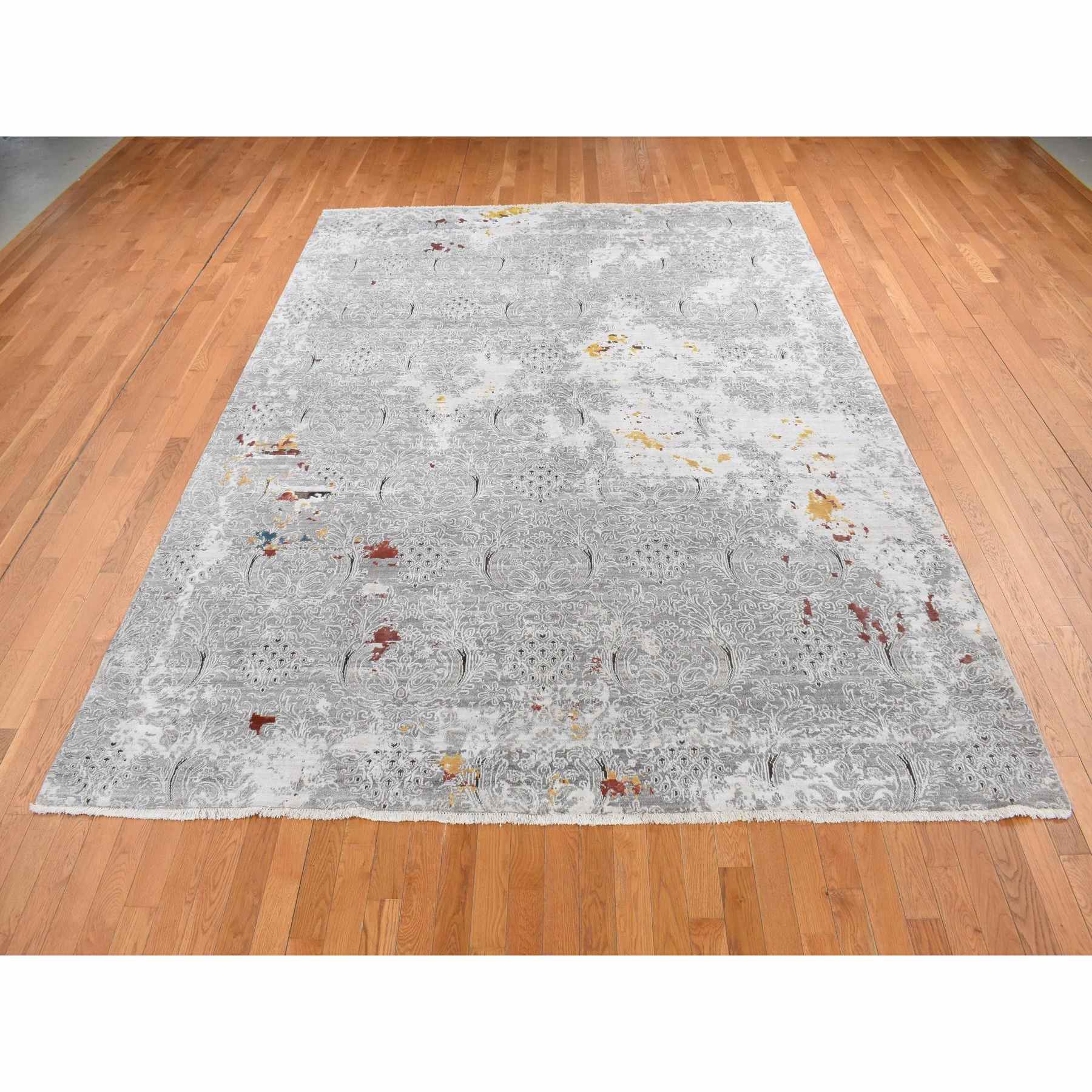 Modern-and-Contemporary-Hand-Knotted-Rug-435455