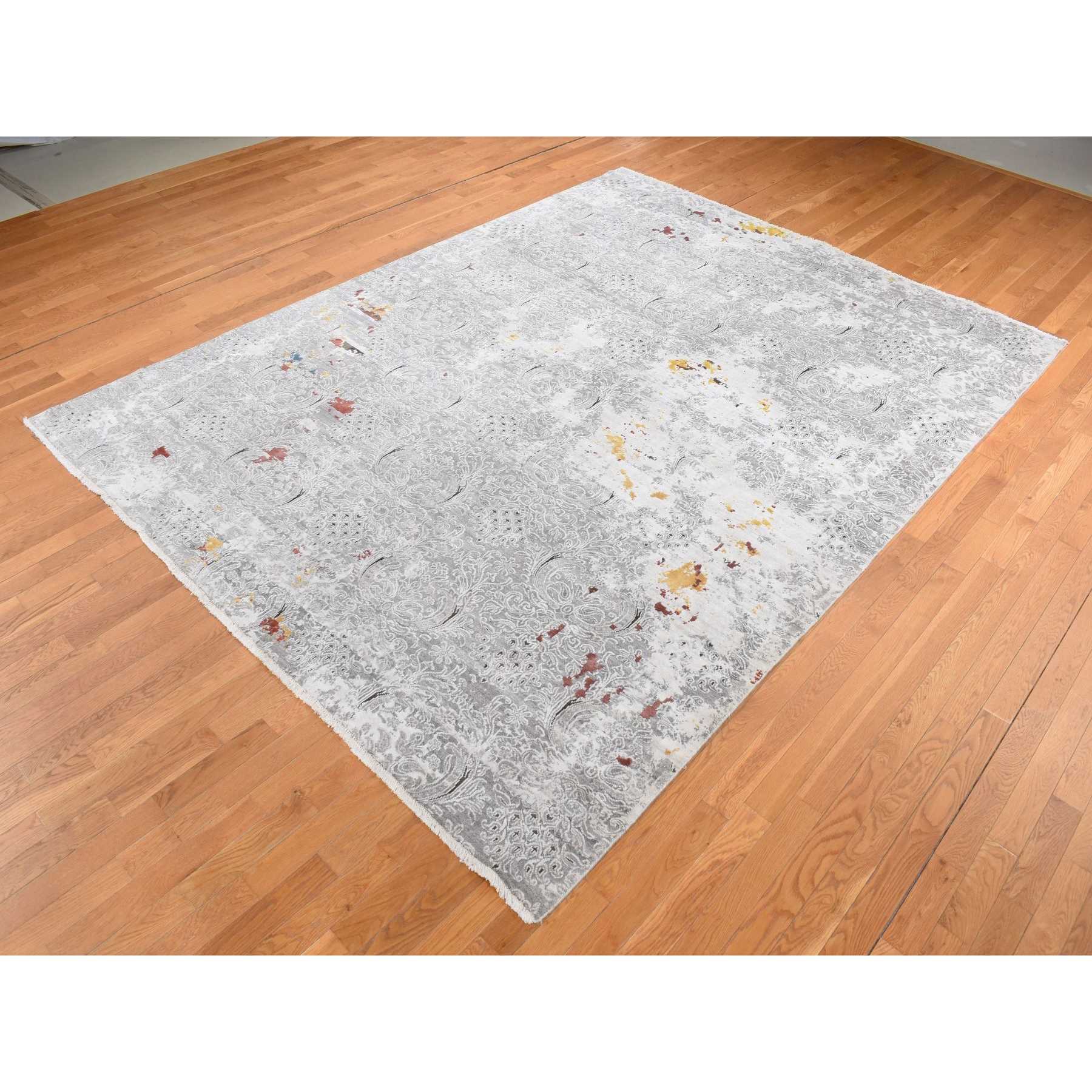 Modern-and-Contemporary-Hand-Knotted-Rug-435455