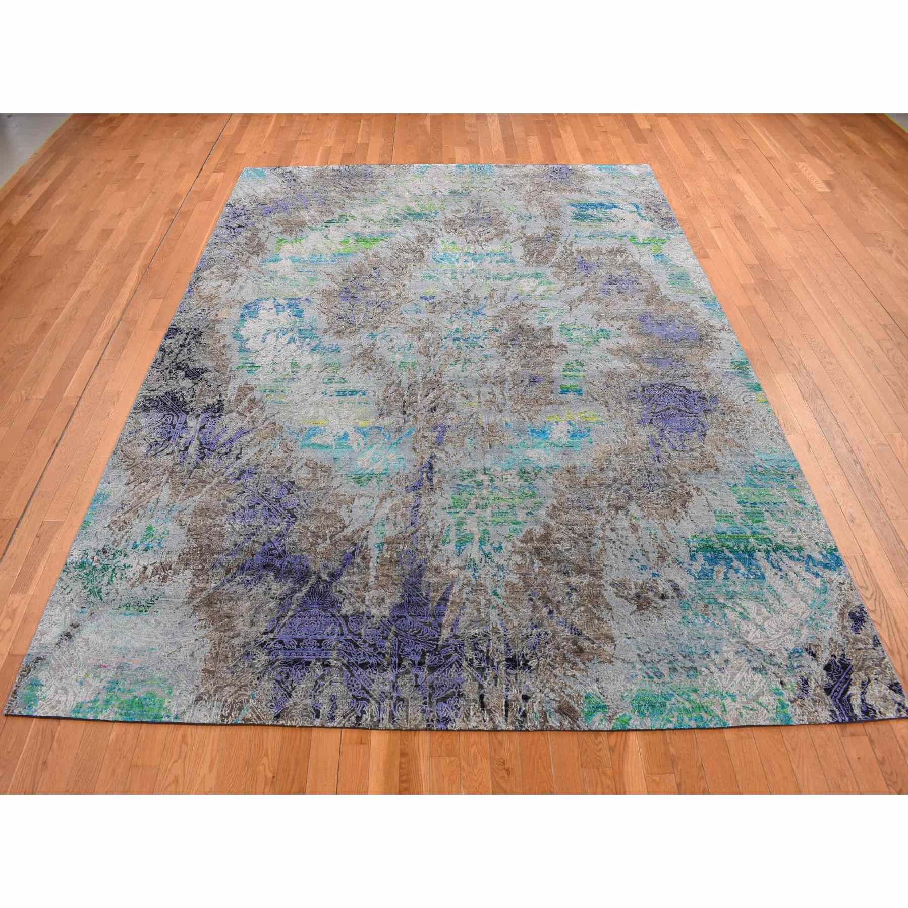 Modern-and-Contemporary-Hand-Knotted-Rug-435485