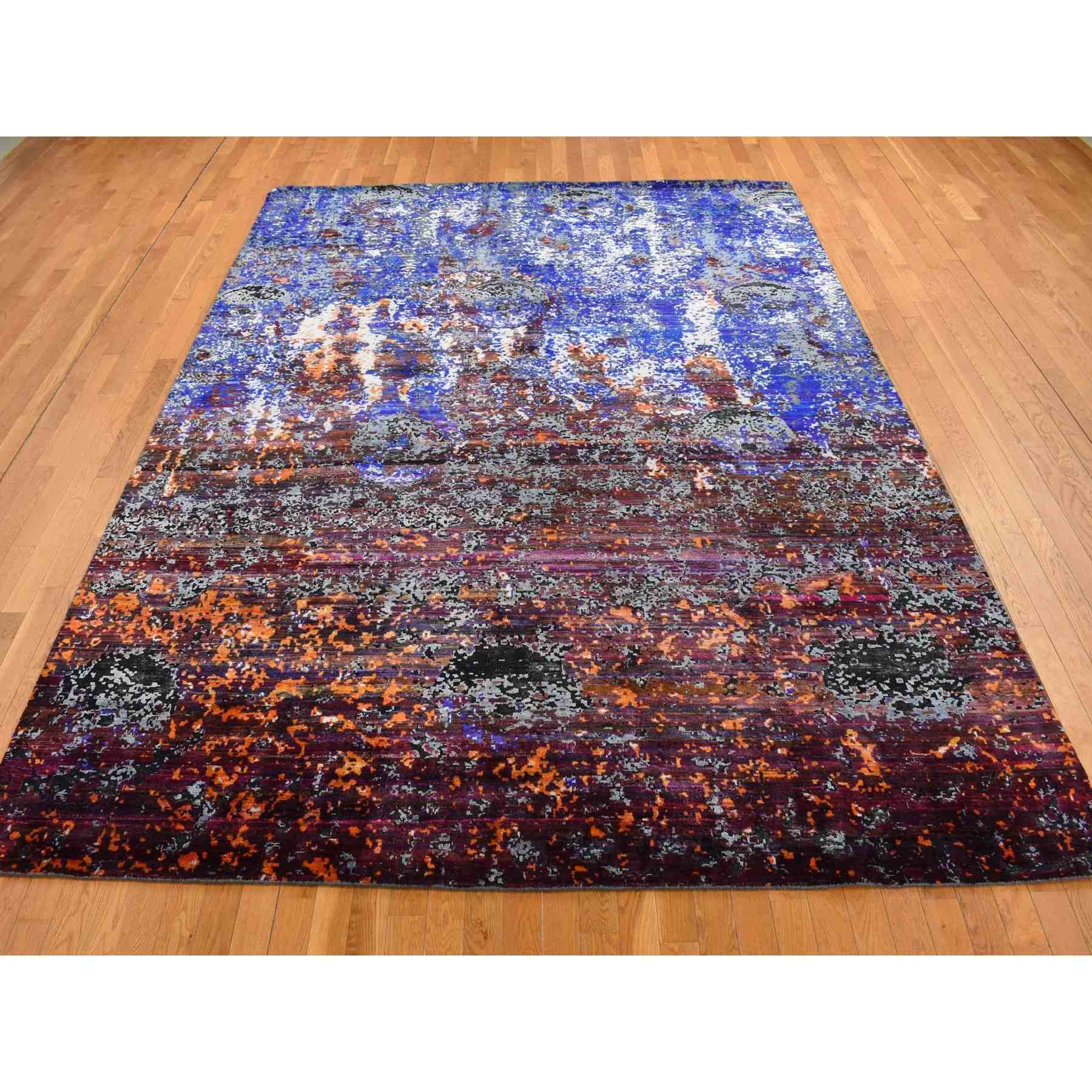 Modern-and-Contemporary-Hand-Knotted-Rug-435490
