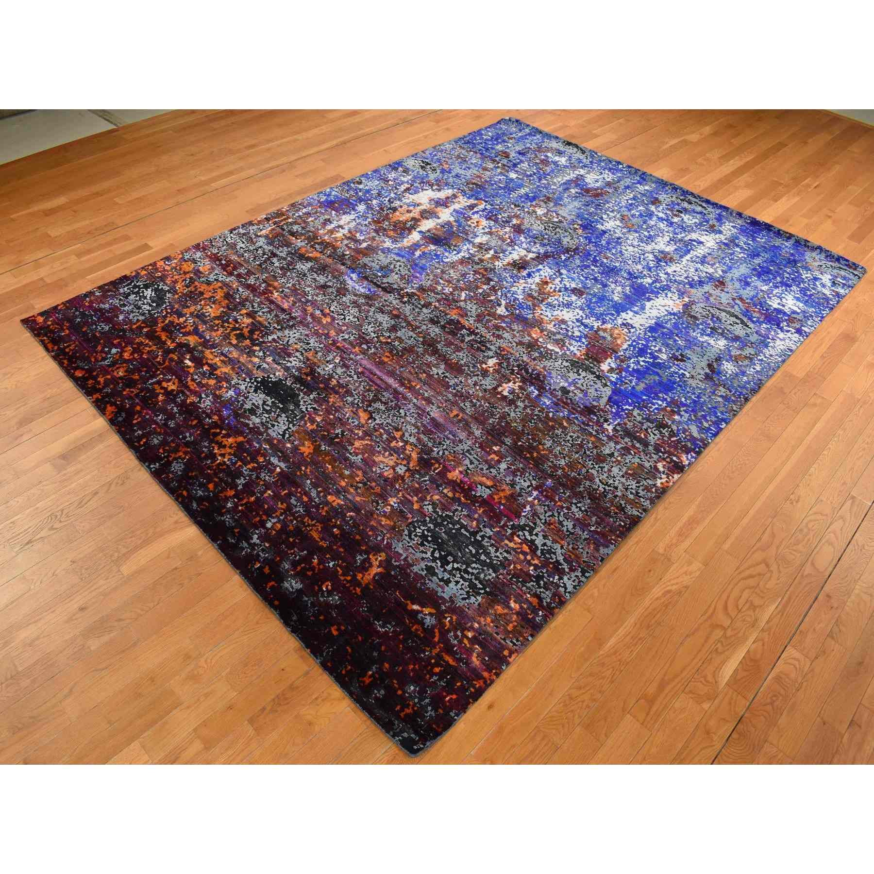 Modern-and-Contemporary-Hand-Knotted-Rug-435490
