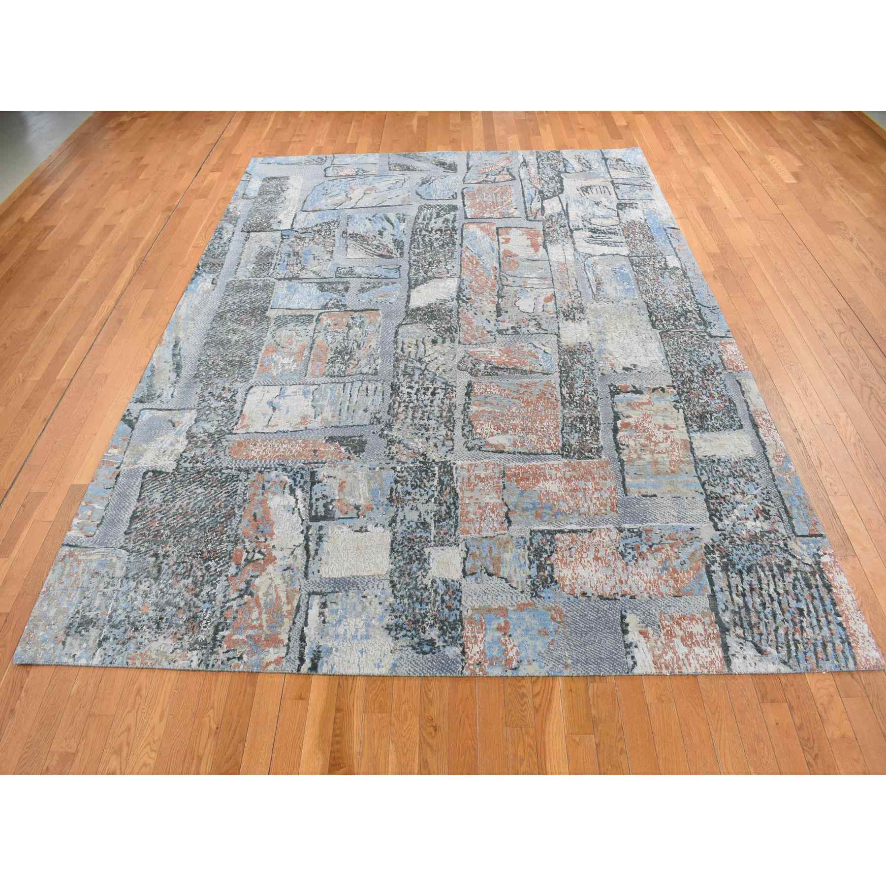 Modern-and-Contemporary-Hand-Knotted-Rug-435510