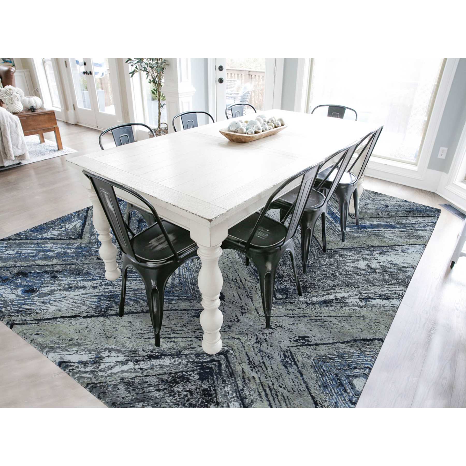 Modern-and-Contemporary-Hand-Knotted-Rug-435535