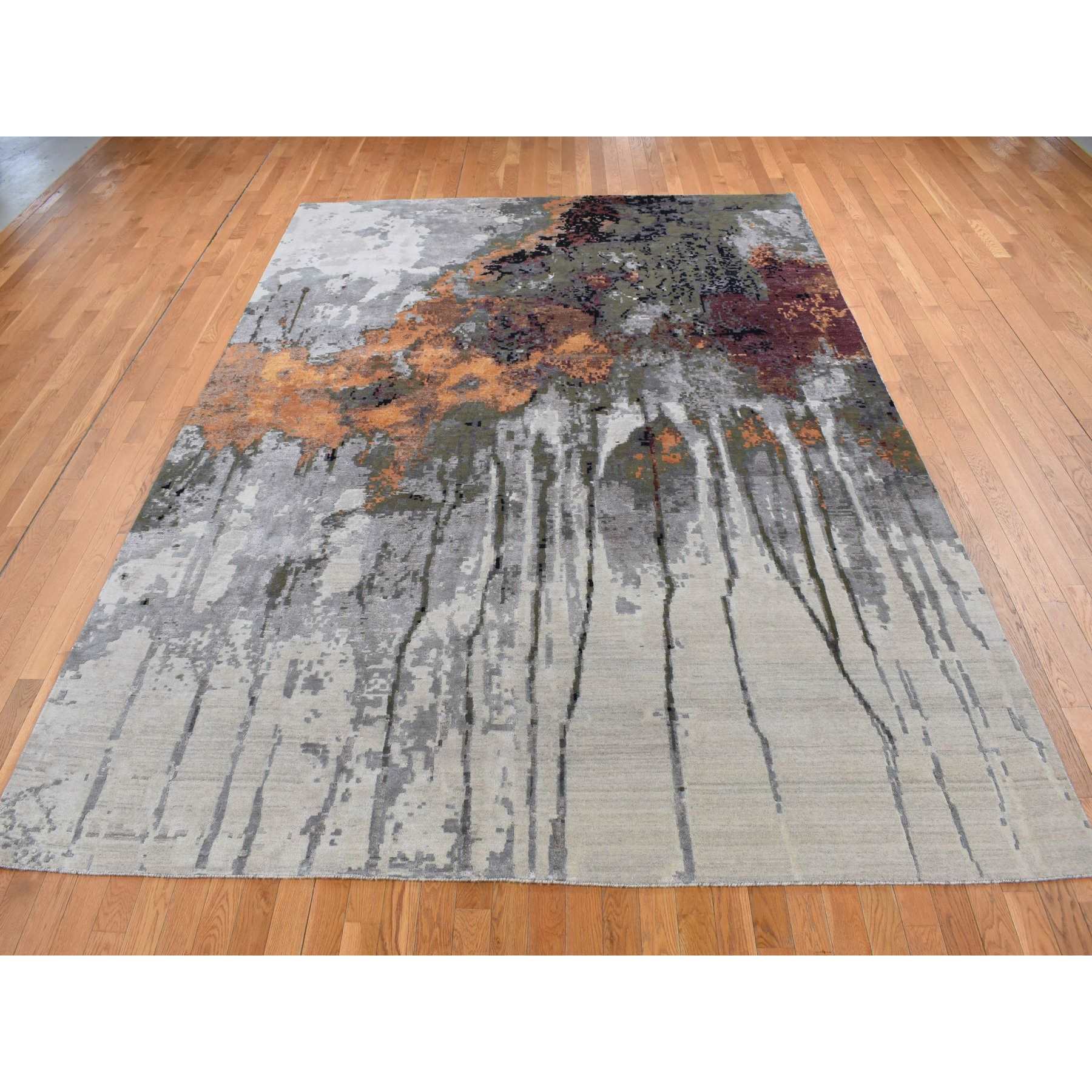 Modern-and-Contemporary-Hand-Knotted-Rug-435570