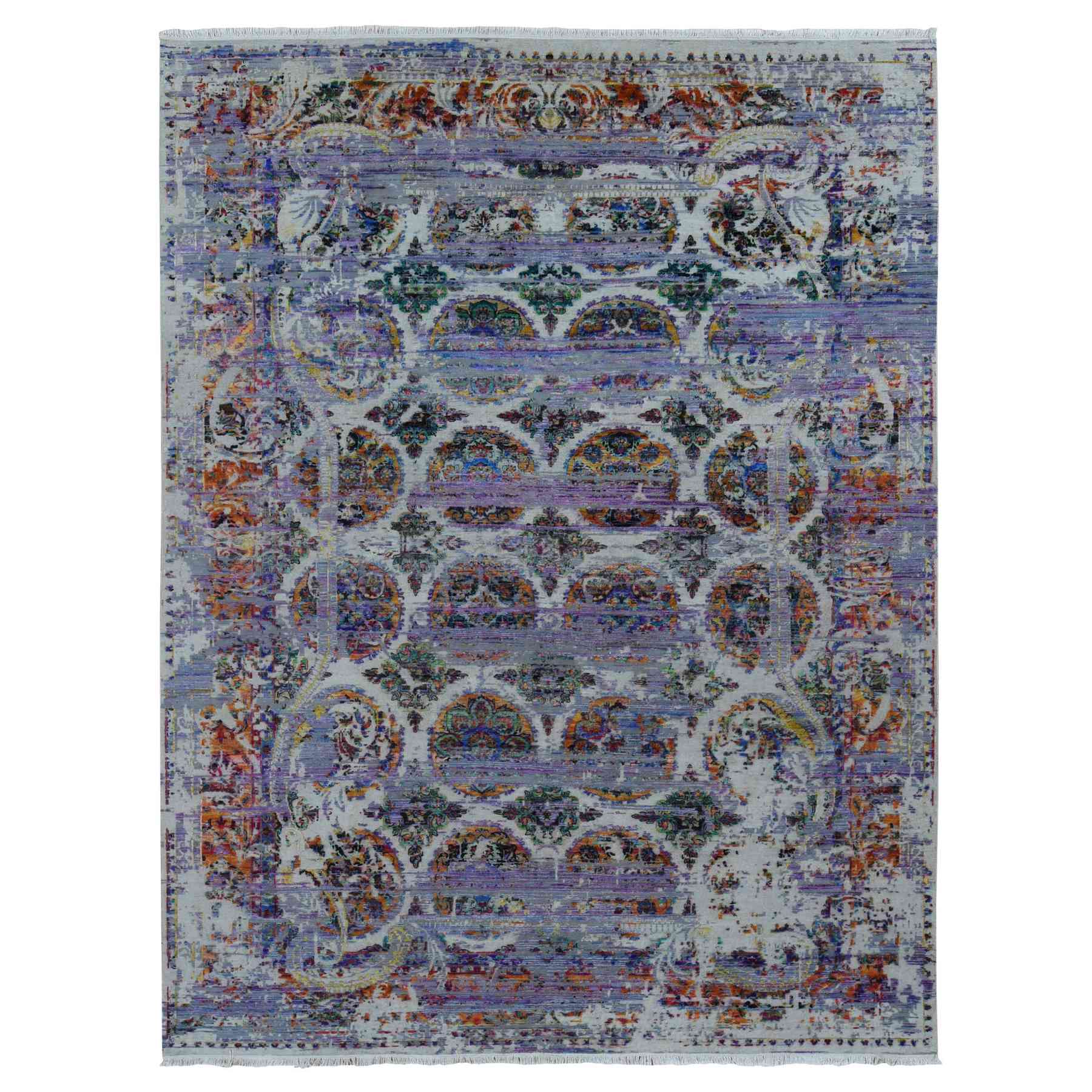 Modern-and-Contemporary-Hand-Knotted-Rug-435580