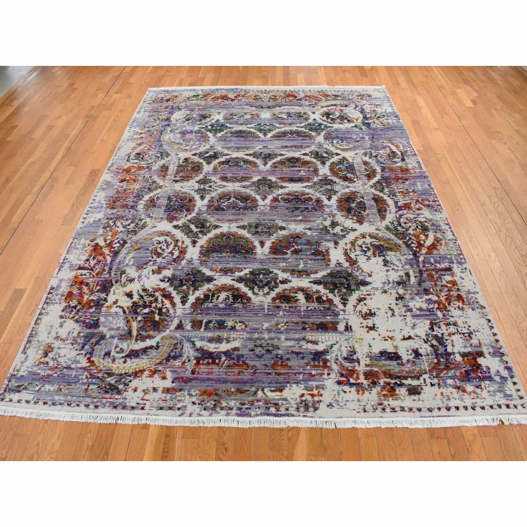 Modern-and-Contemporary-Hand-Knotted-Rug-435580