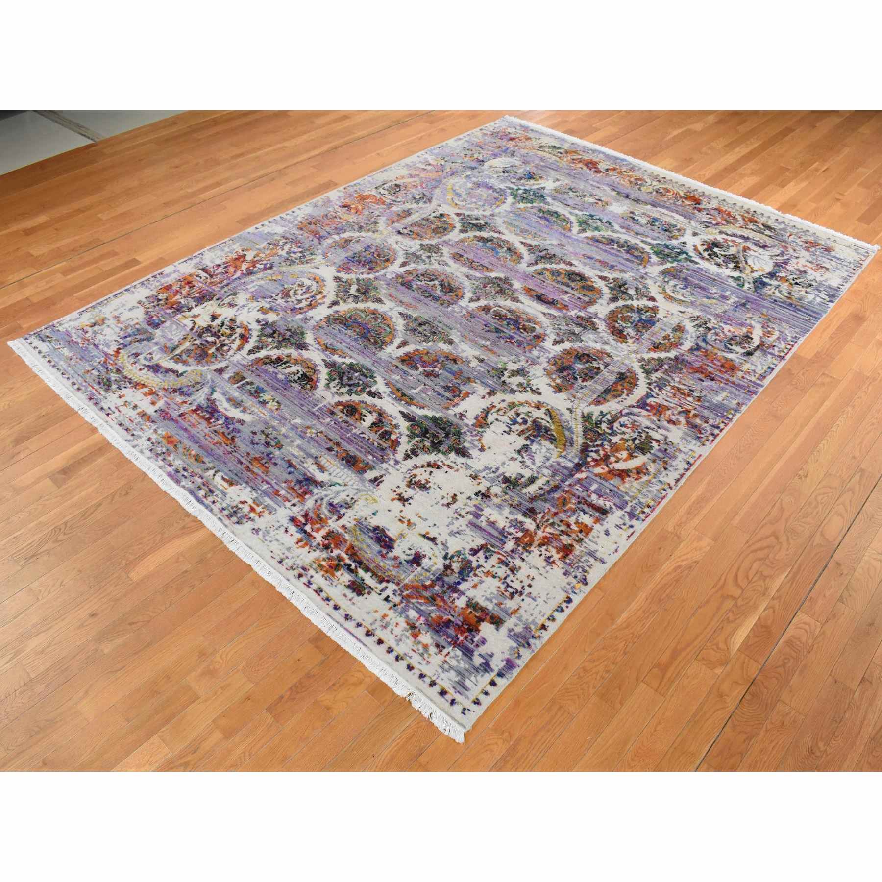 Modern-and-Contemporary-Hand-Knotted-Rug-435580