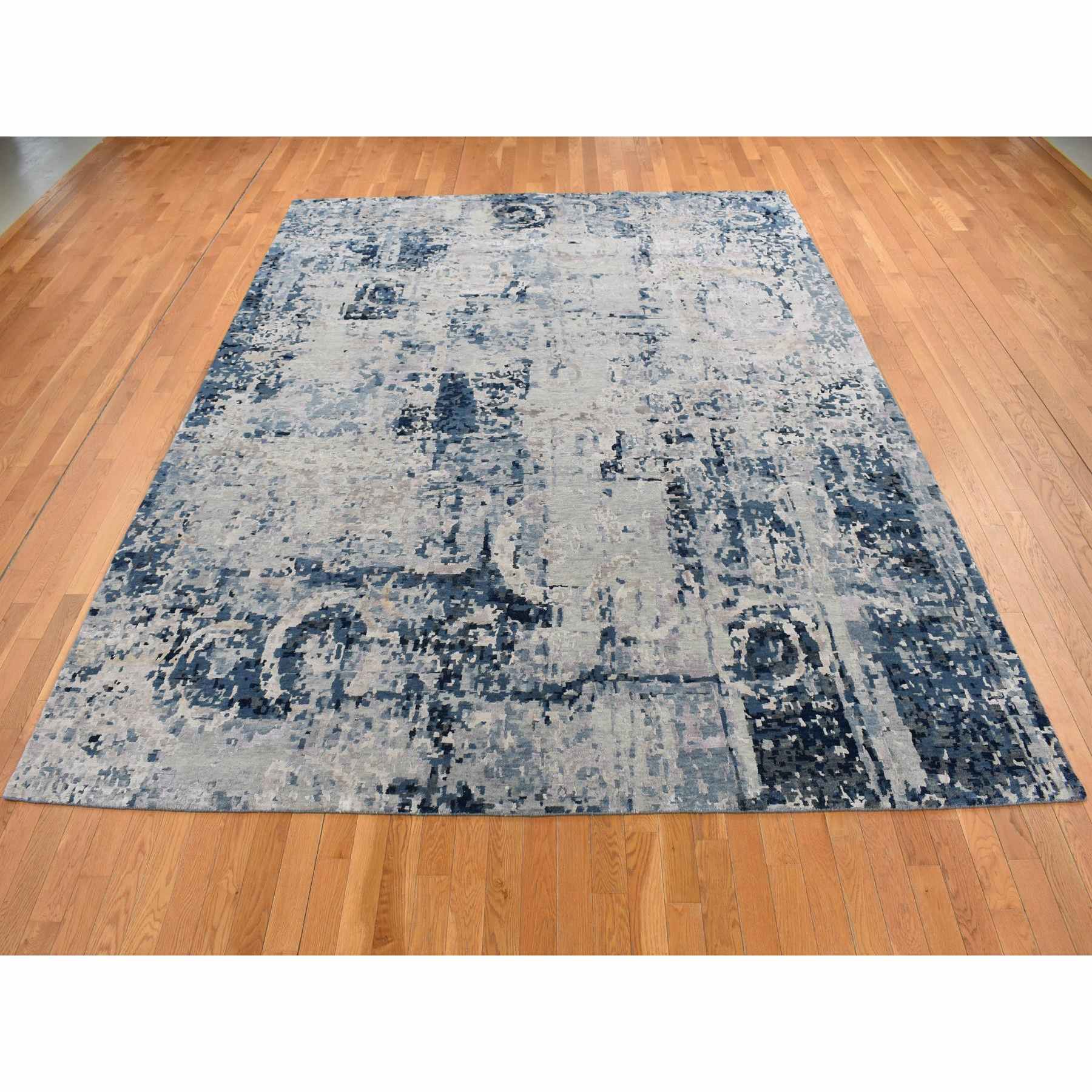 Modern-and-Contemporary-Hand-Knotted-Rug-435600