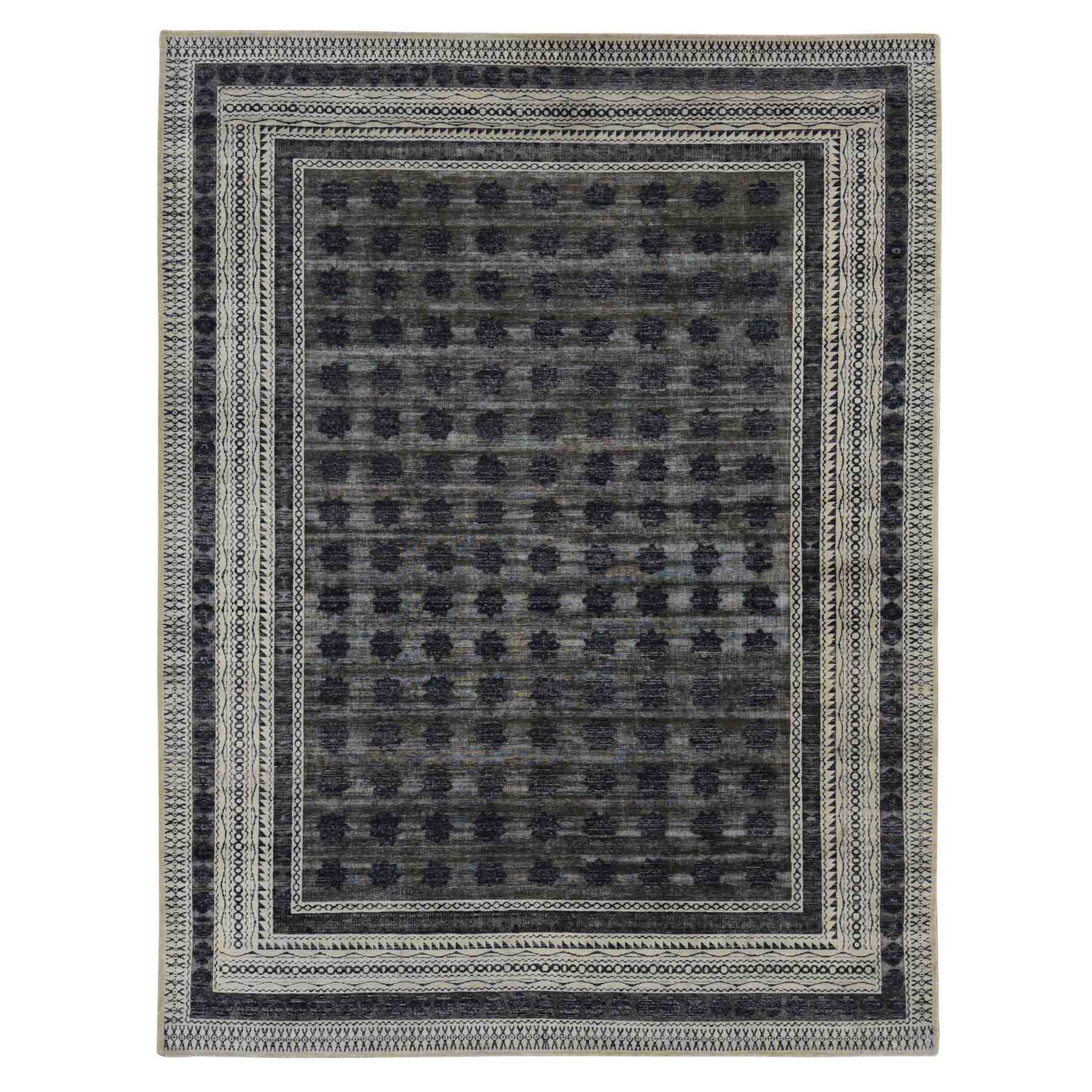 Modern-and-Contemporary-Hand-Knotted-Rug-435605