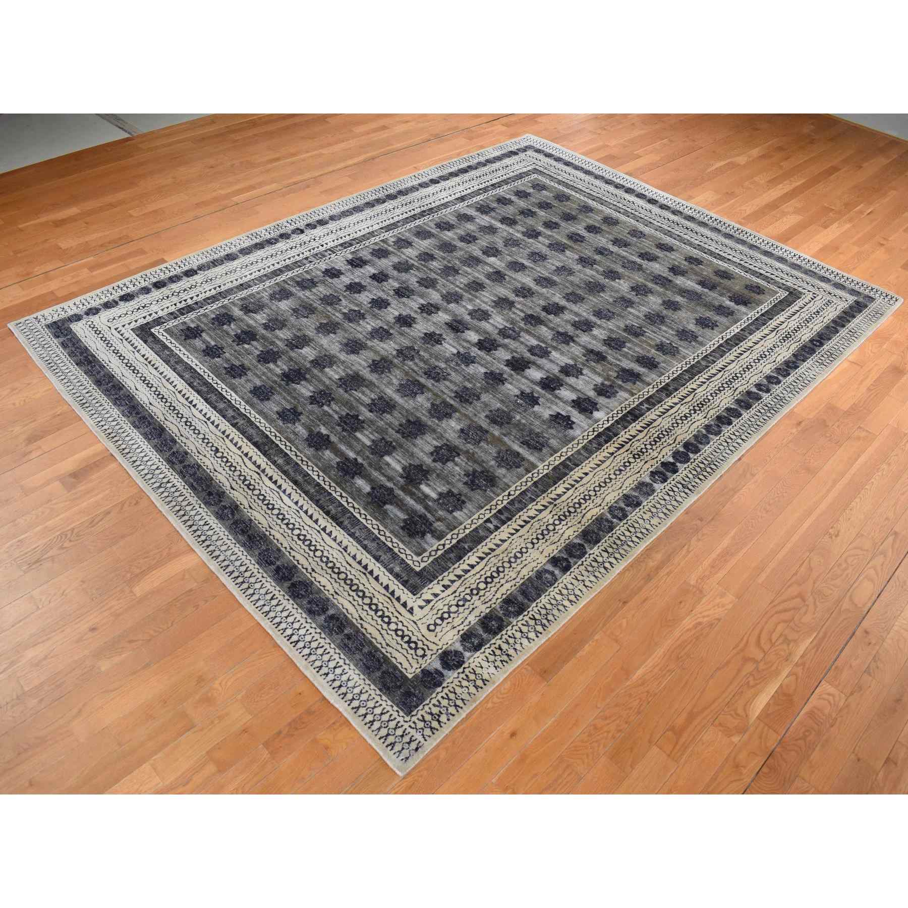 Modern-and-Contemporary-Hand-Knotted-Rug-435605