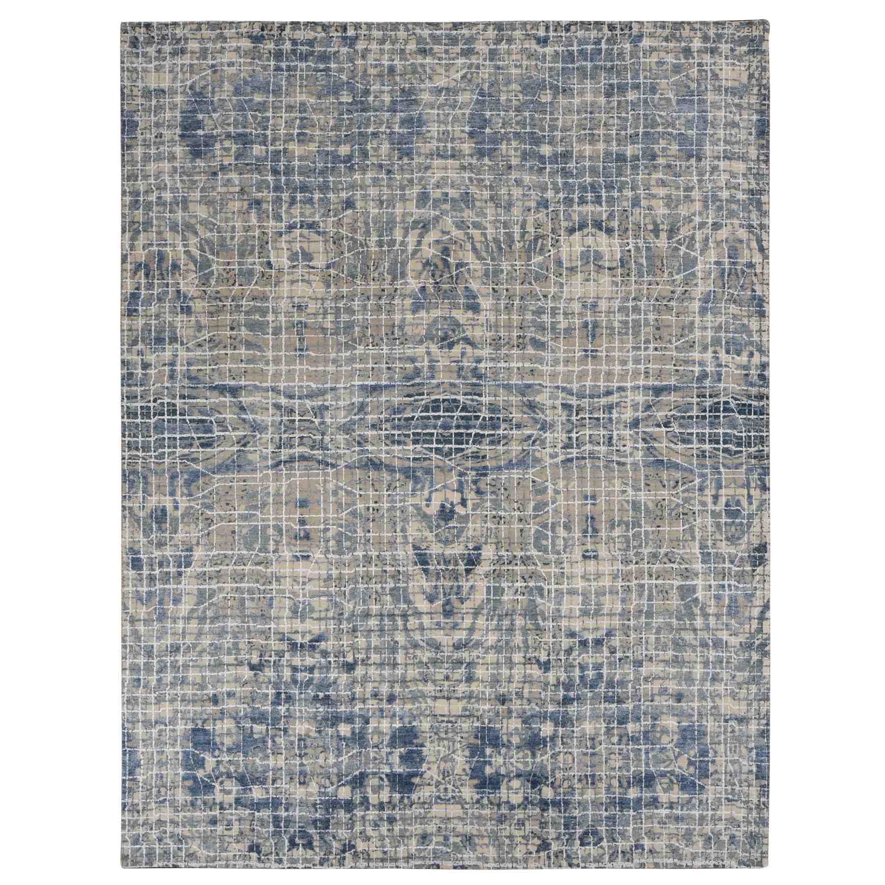 Modern-and-Contemporary-Hand-Knotted-Rug-435610