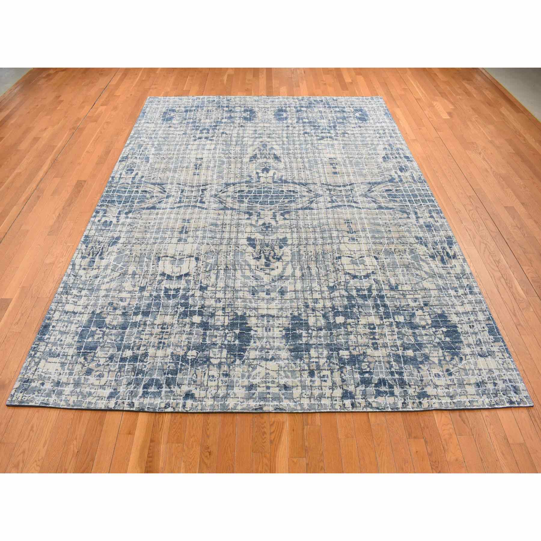 Modern-and-Contemporary-Hand-Knotted-Rug-435610