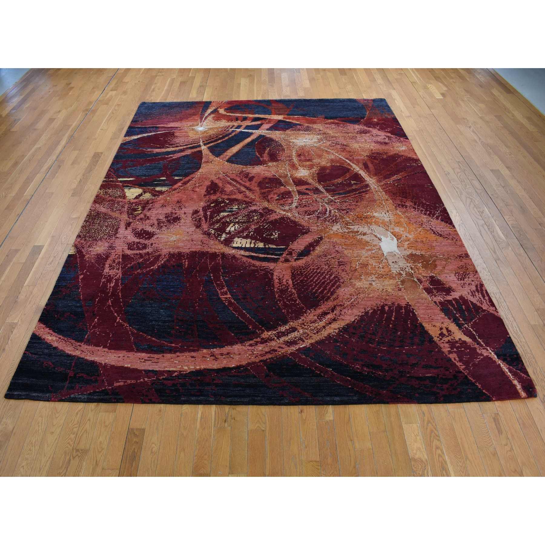 Modern-and-Contemporary-Hand-Knotted-Rug-435645