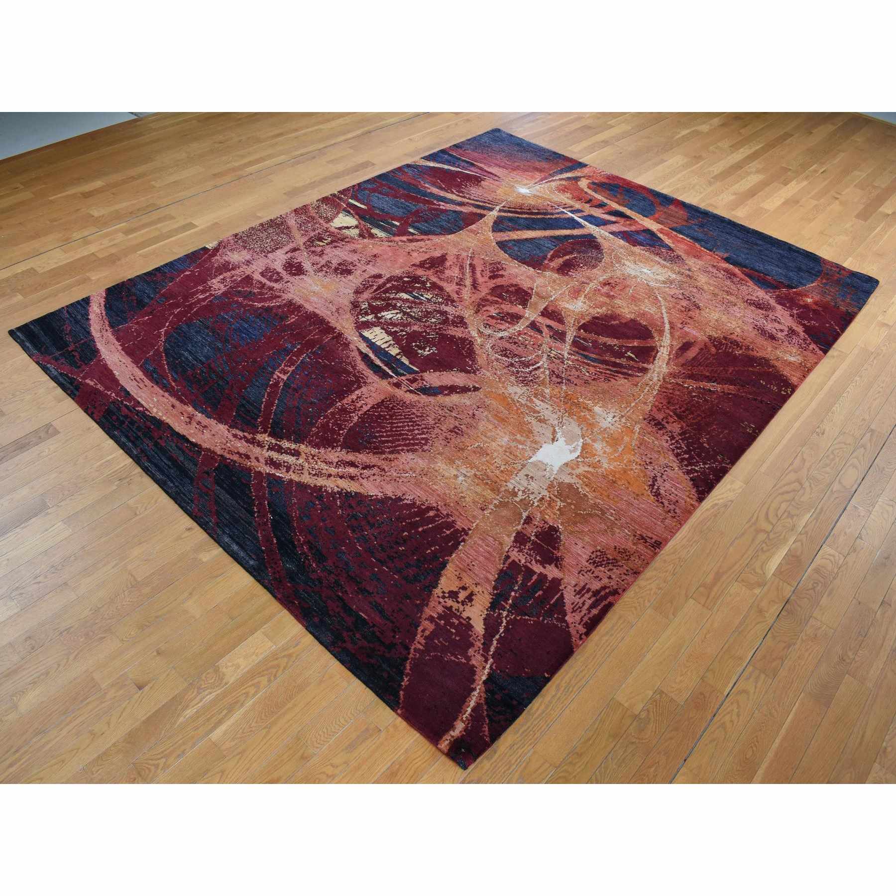 Modern-and-Contemporary-Hand-Knotted-Rug-435645