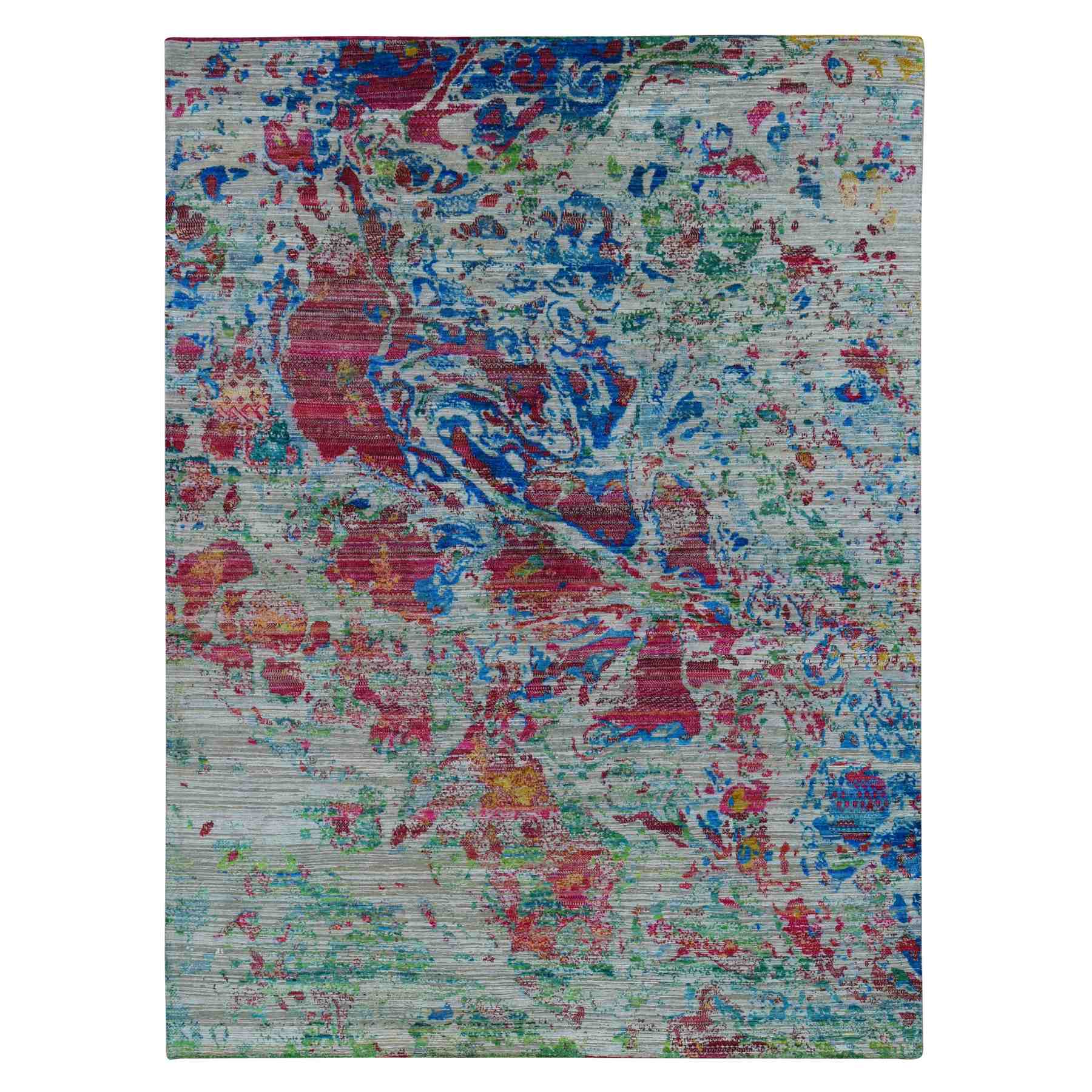 Modern-and-Contemporary-Hand-Knotted-Rug-435700