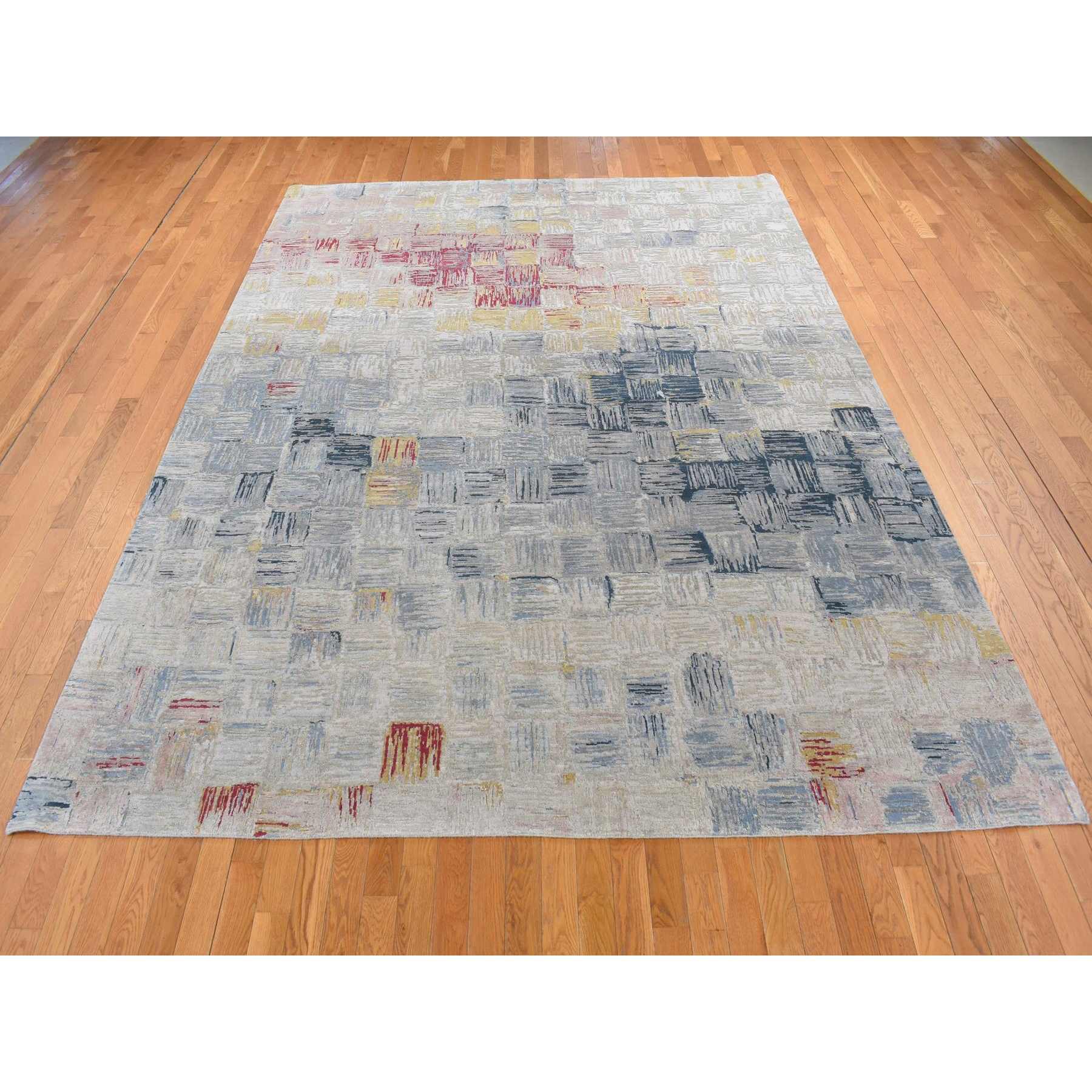 Modern-and-Contemporary-Hand-Knotted-Rug-435710