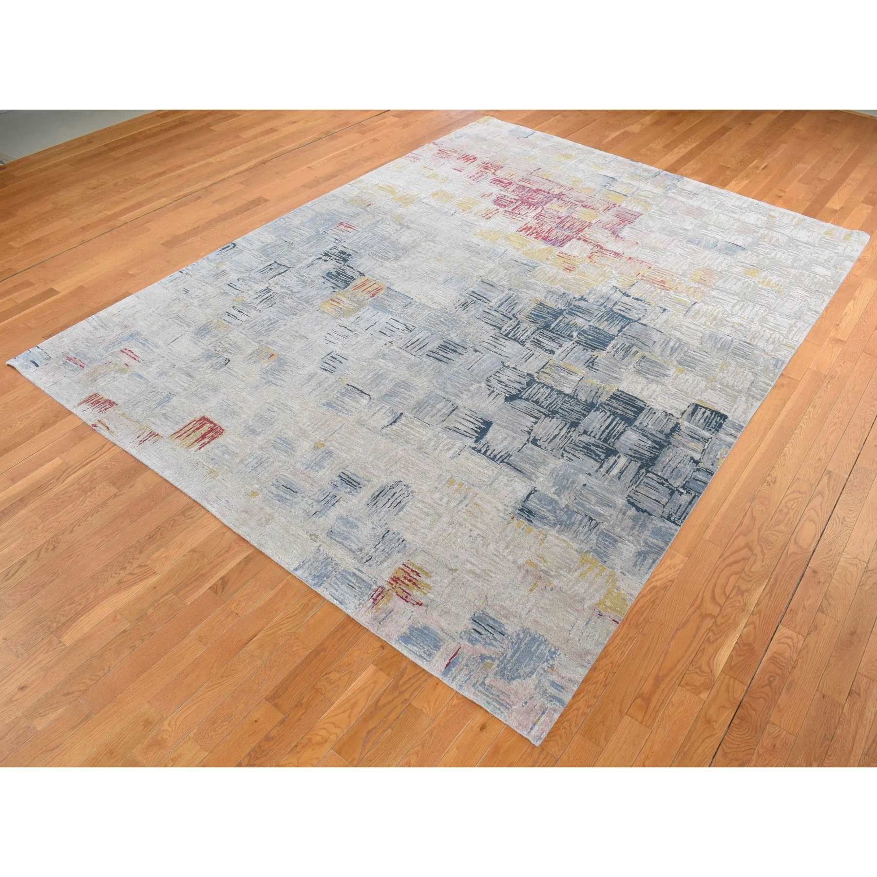 Modern-and-Contemporary-Hand-Knotted-Rug-435710