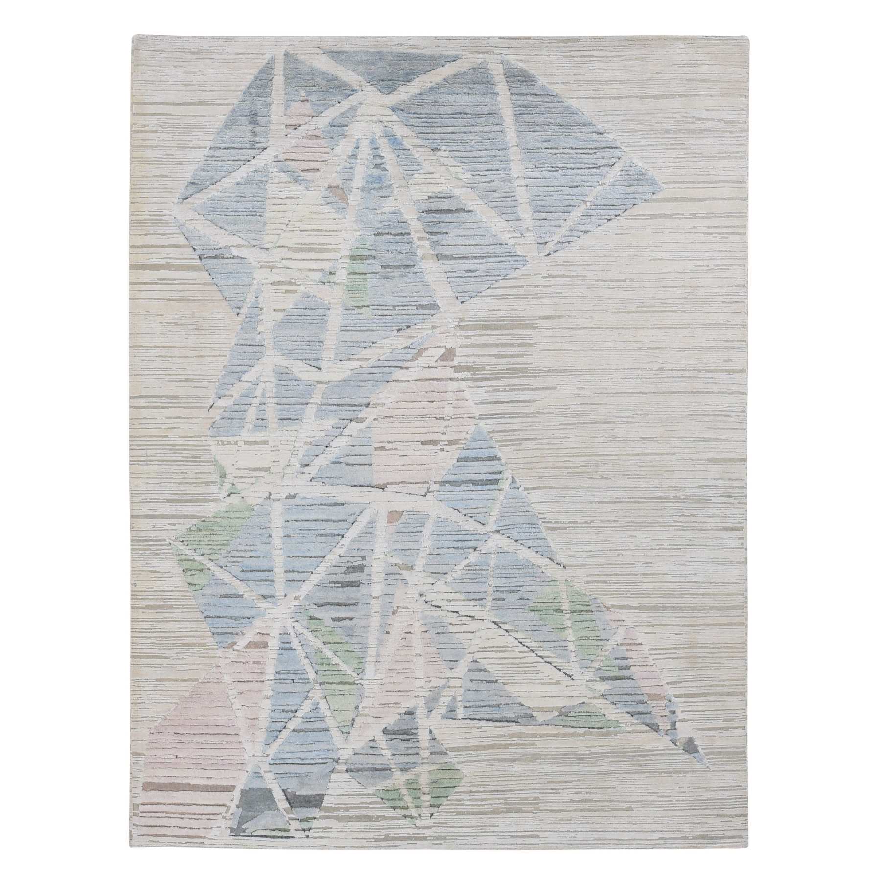 Modern-and-Contemporary-Hand-Knotted-Rug-435725