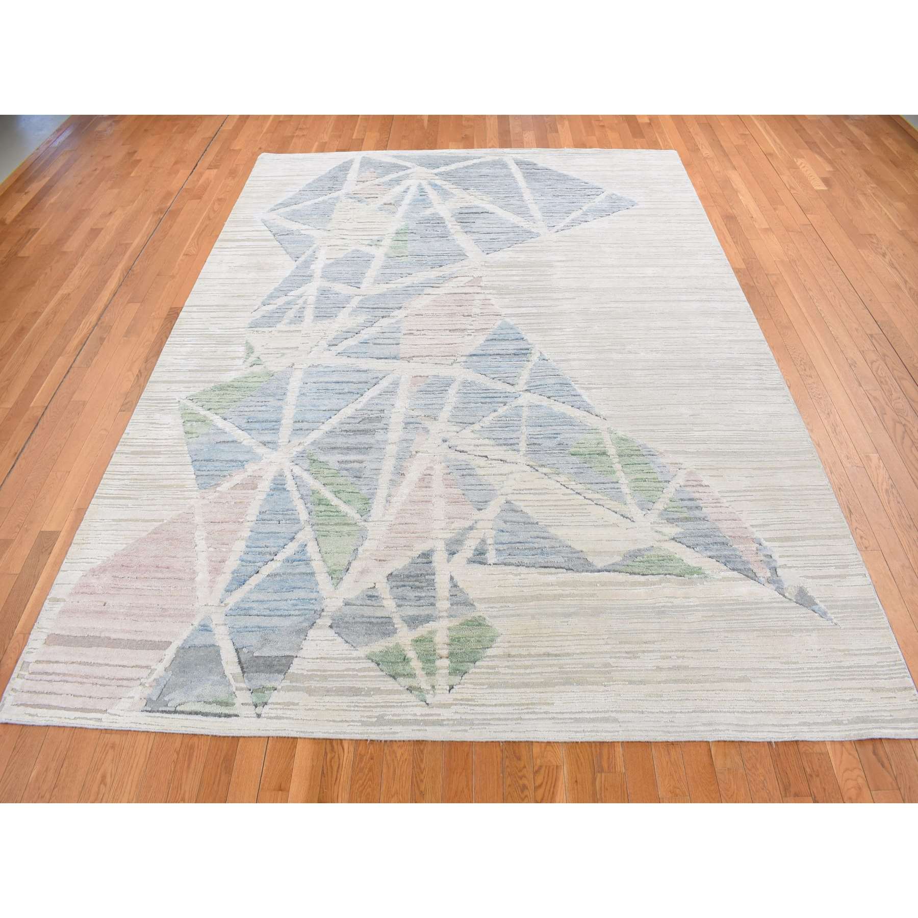 Modern-and-Contemporary-Hand-Knotted-Rug-435725