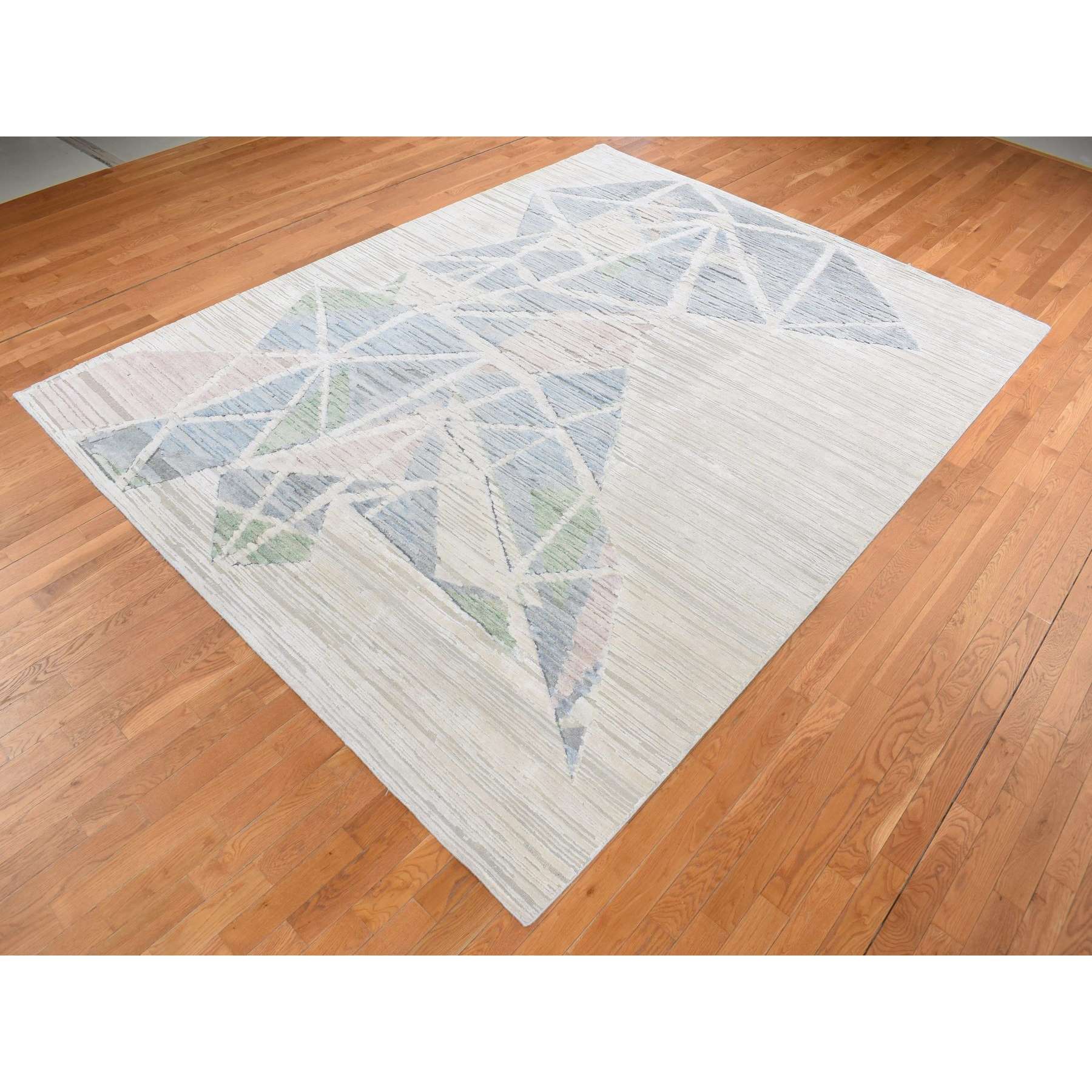 Modern-and-Contemporary-Hand-Knotted-Rug-435725