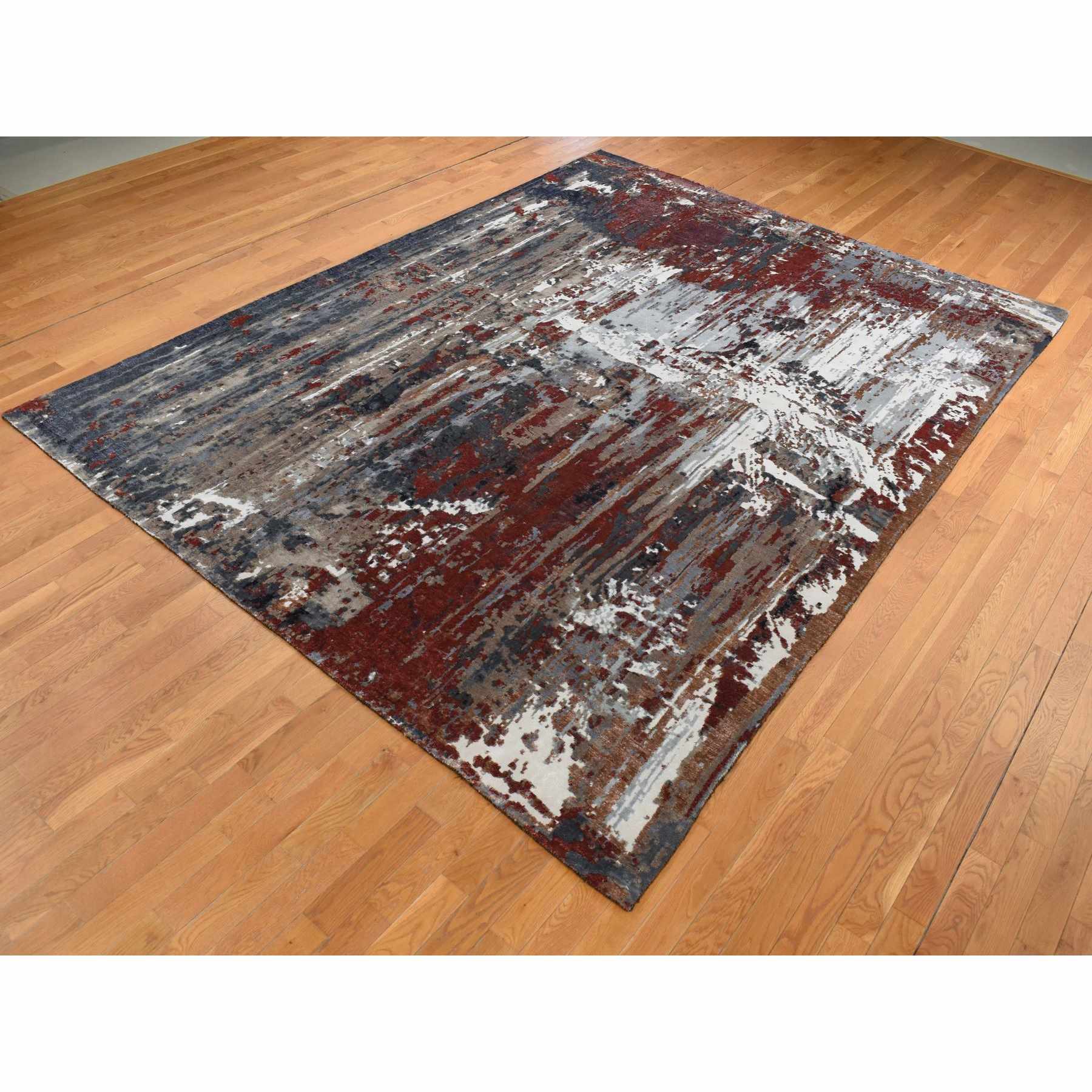 Modern-and-Contemporary-Hand-Knotted-Rug-435745