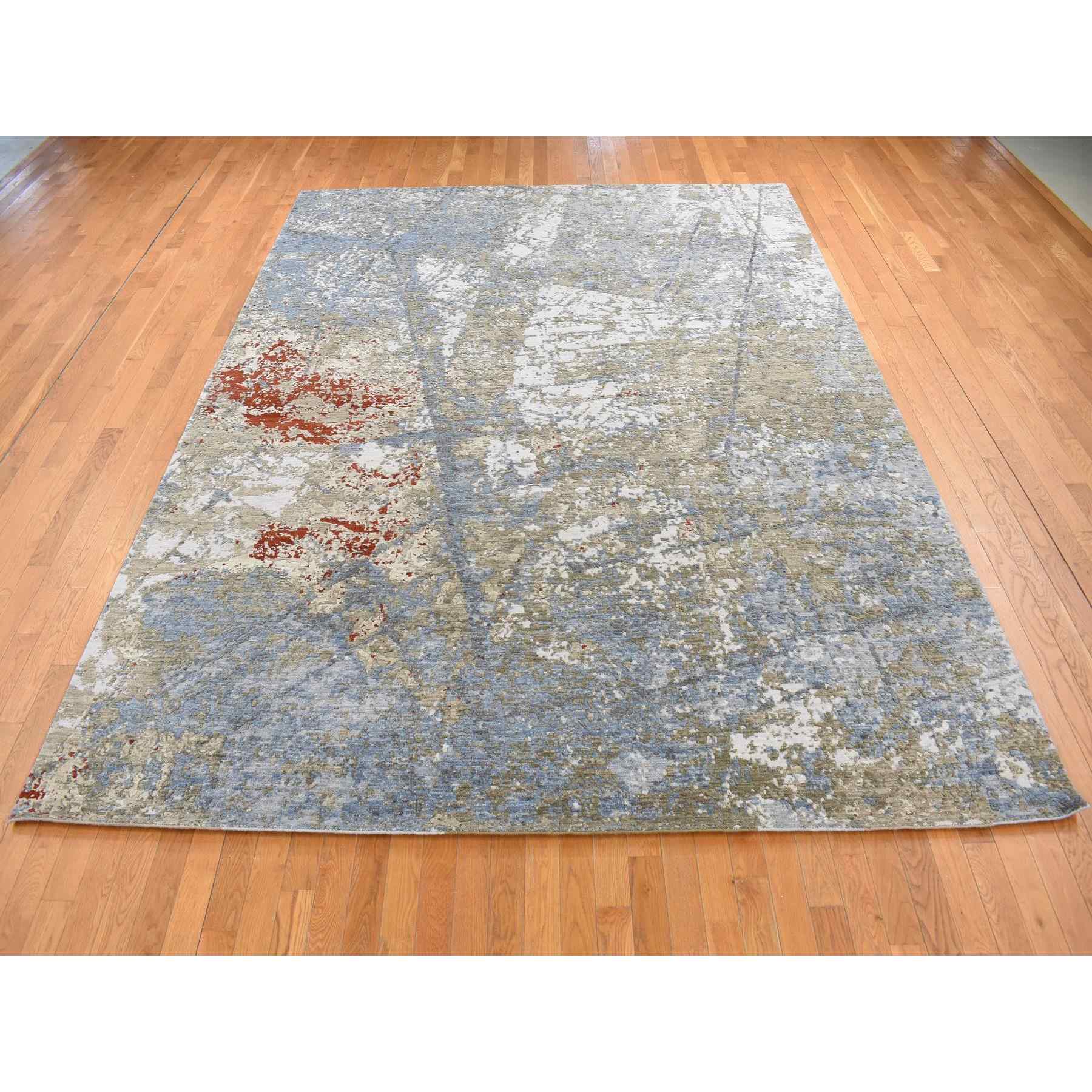 Modern-and-Contemporary-Hand-Knotted-Rug-436560