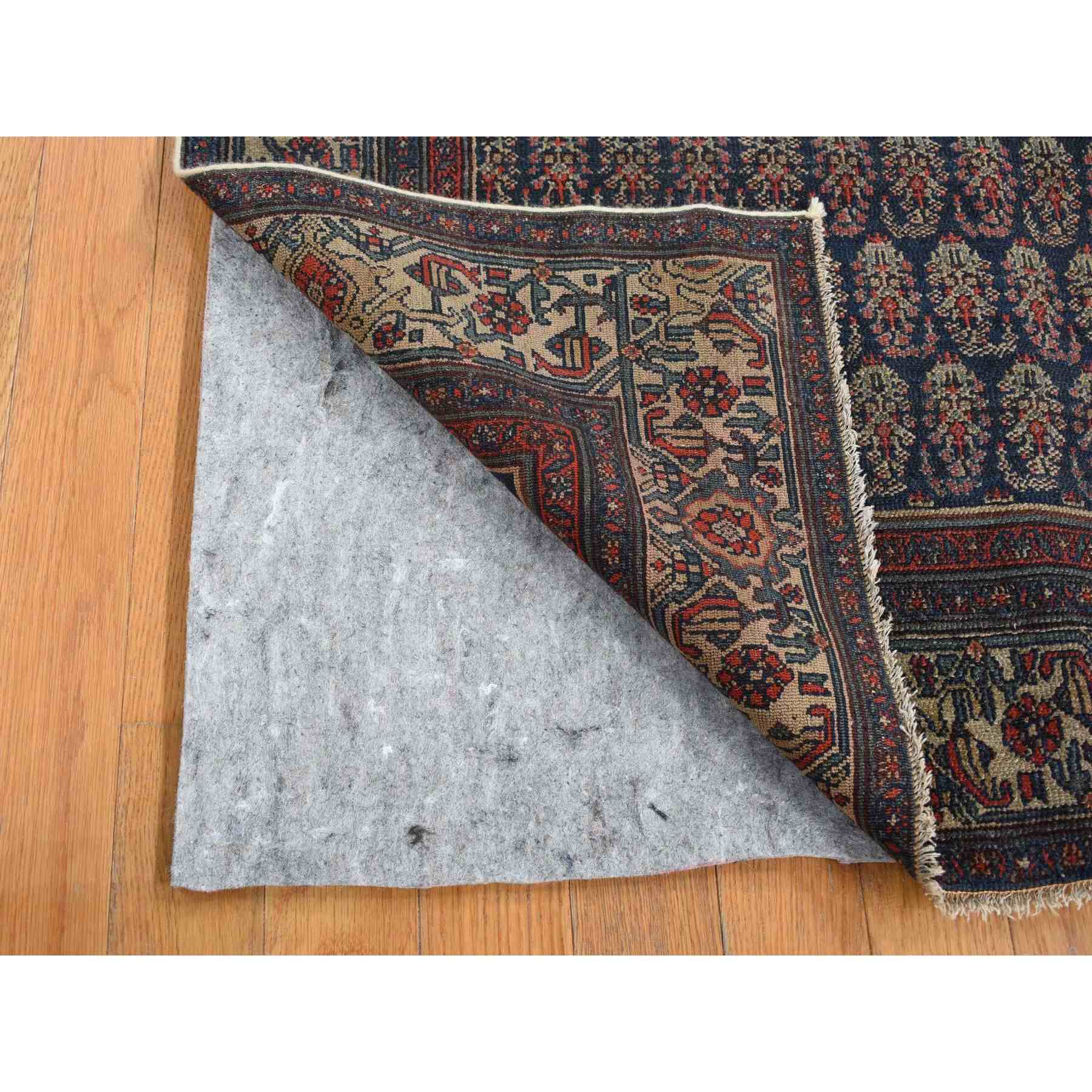 Overdyed-Vintage-Hand-Knotted-Rug-437395