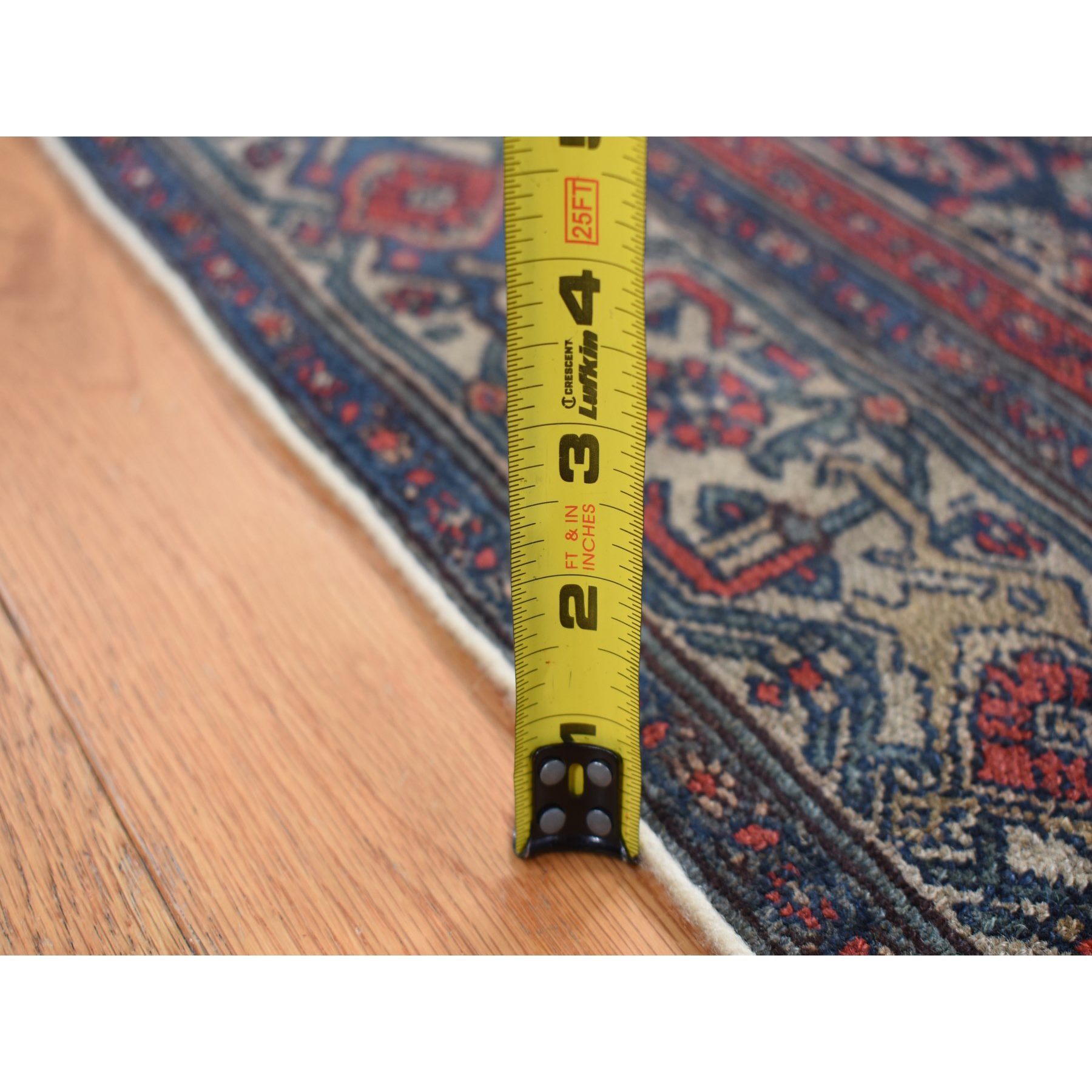 Overdyed-Vintage-Hand-Knotted-Rug-437395