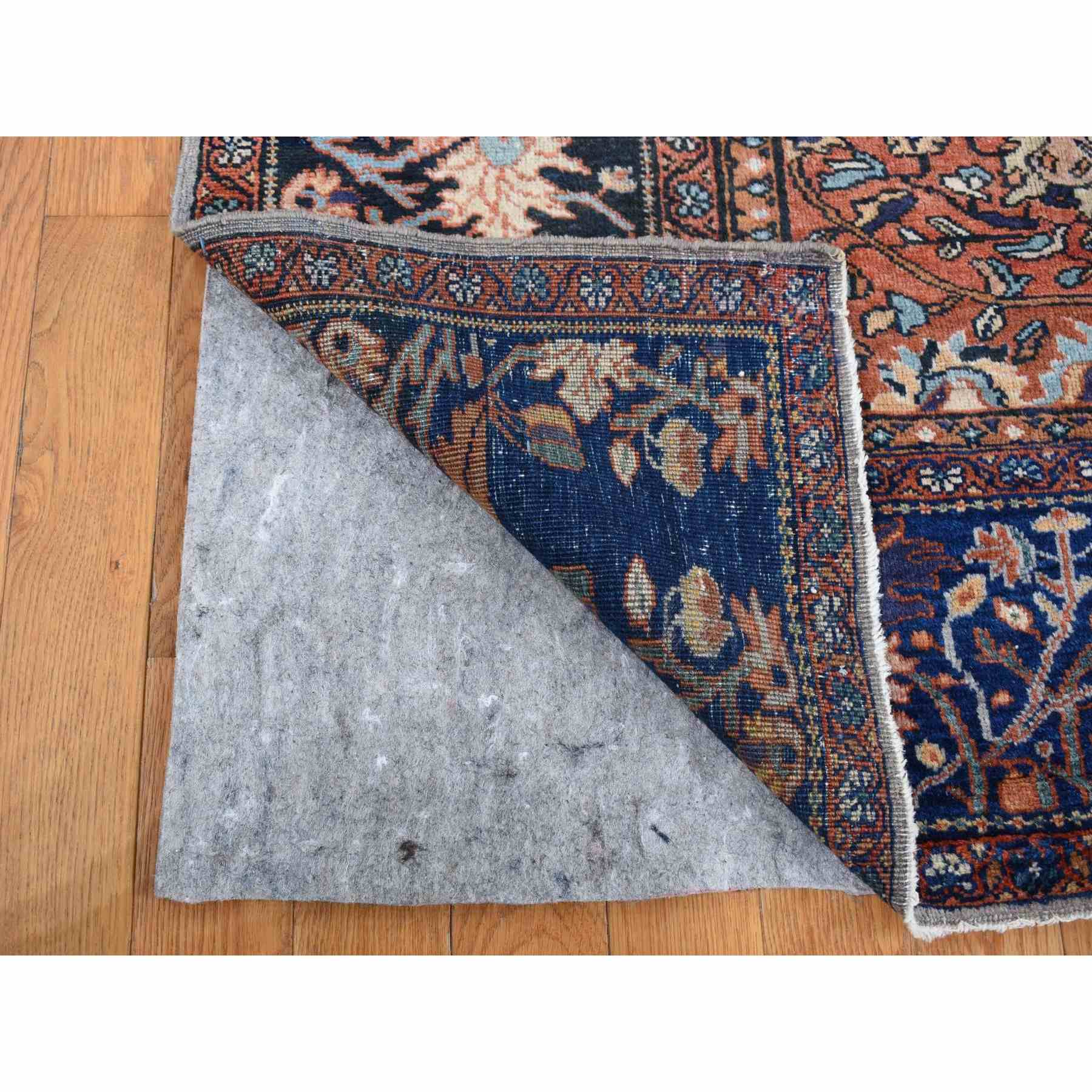 Overdyed-Vintage-Hand-Knotted-Rug-437400