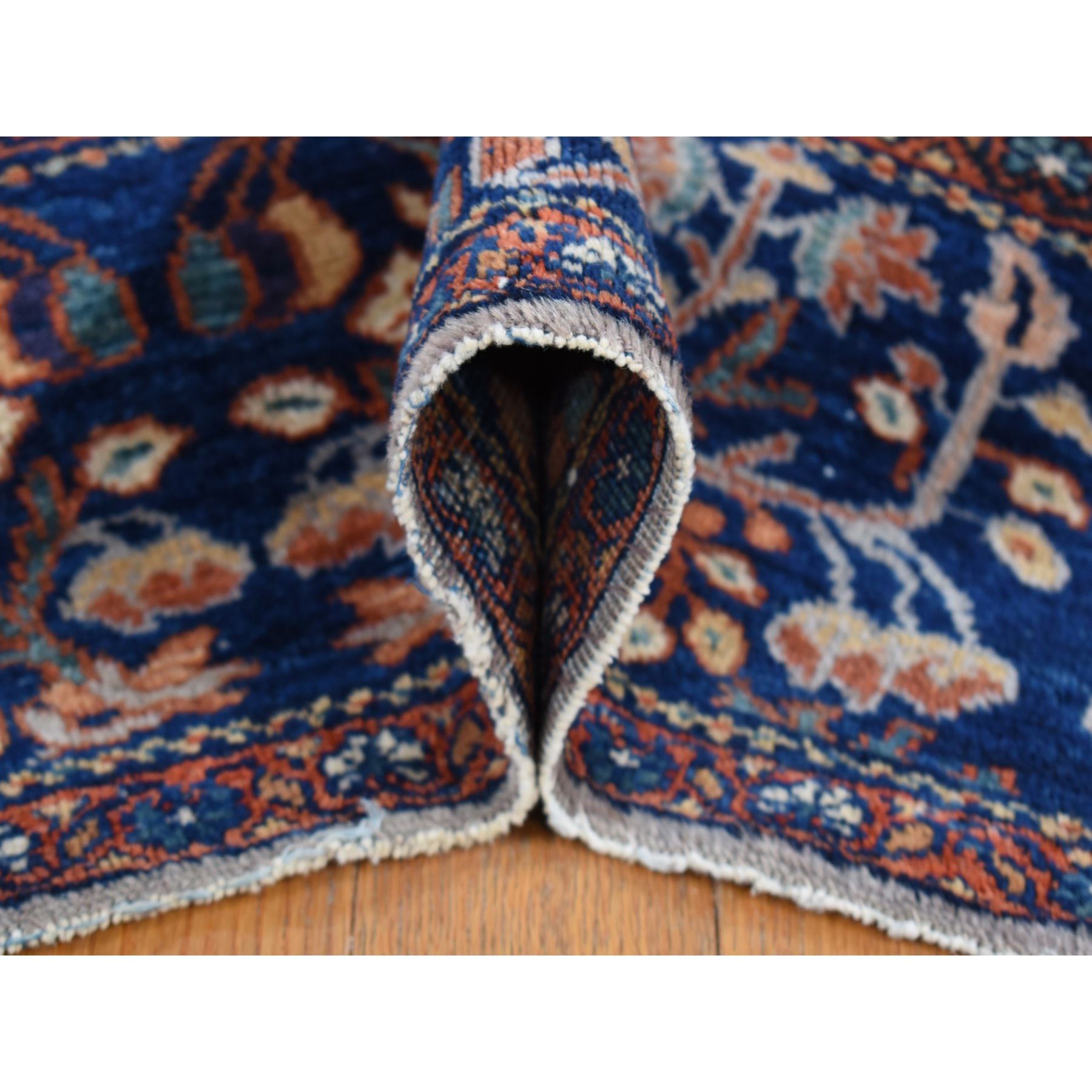 Overdyed-Vintage-Hand-Knotted-Rug-437400